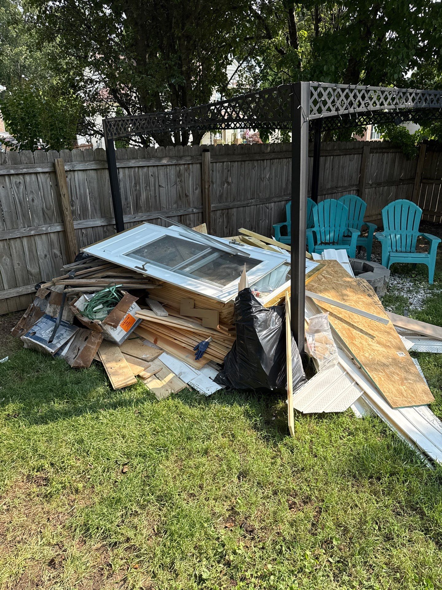 Project in Matthews by Badger Hauling