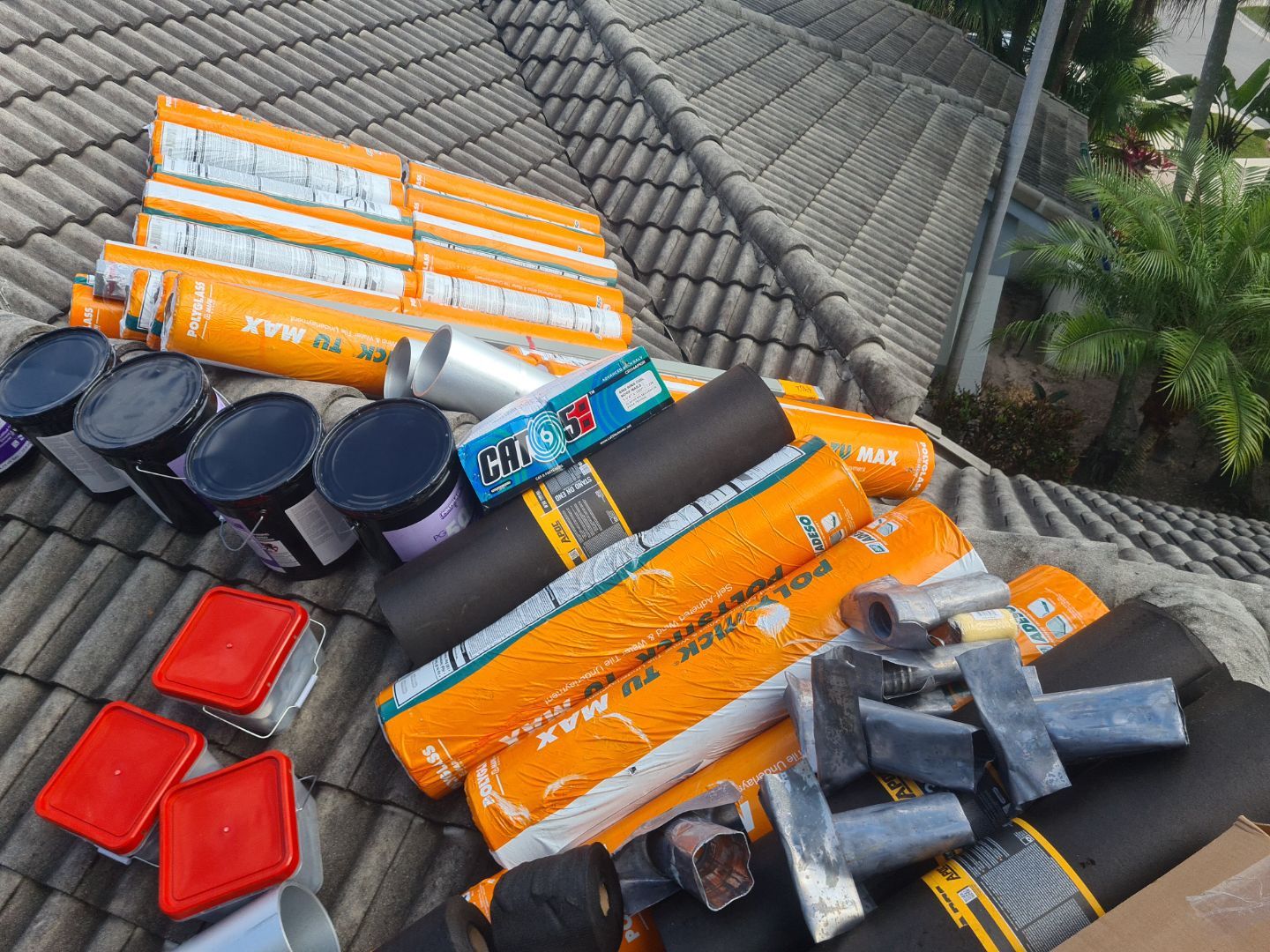 Residential Roofing Installation using Eagle Roofing Tile by BLUES BROTHERS ROOFING