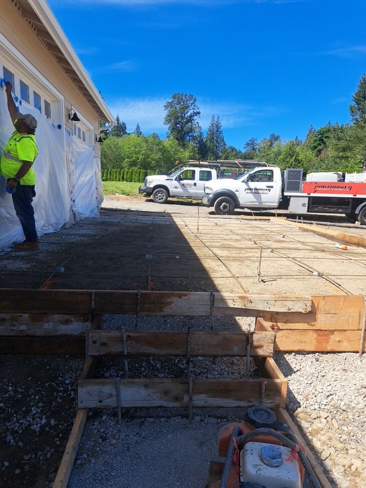 James | Patio Renovation, Concrete Project by Jireh Asphalt & Concrete Inc 