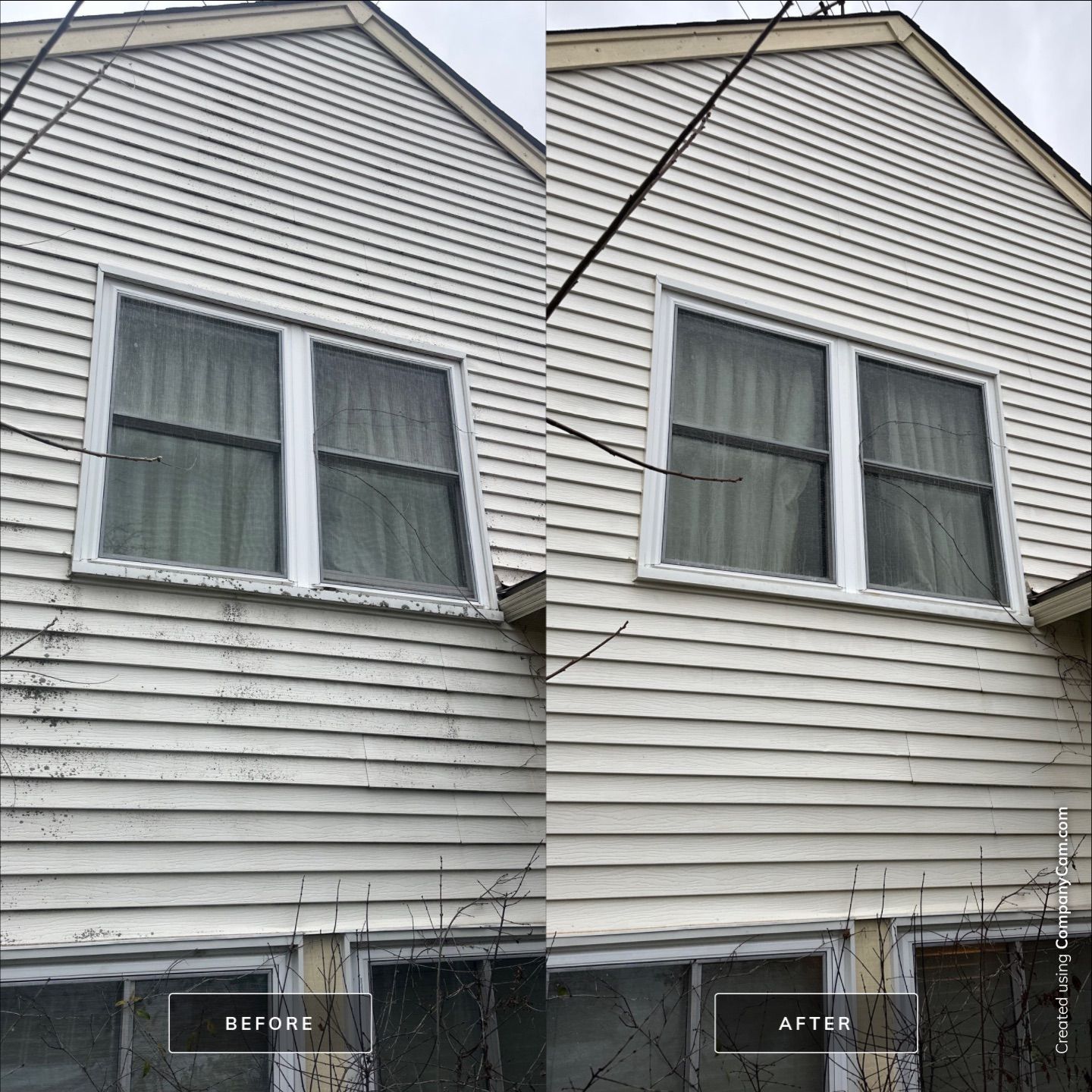 Project in Round Lake Beach by Simmons Power & Soft Washing