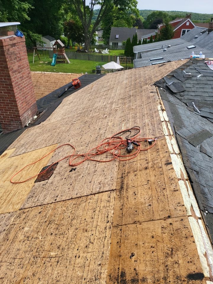 Residential Roofing Installation using Owens Corning Duration Onyx Black by A Plus Exterior