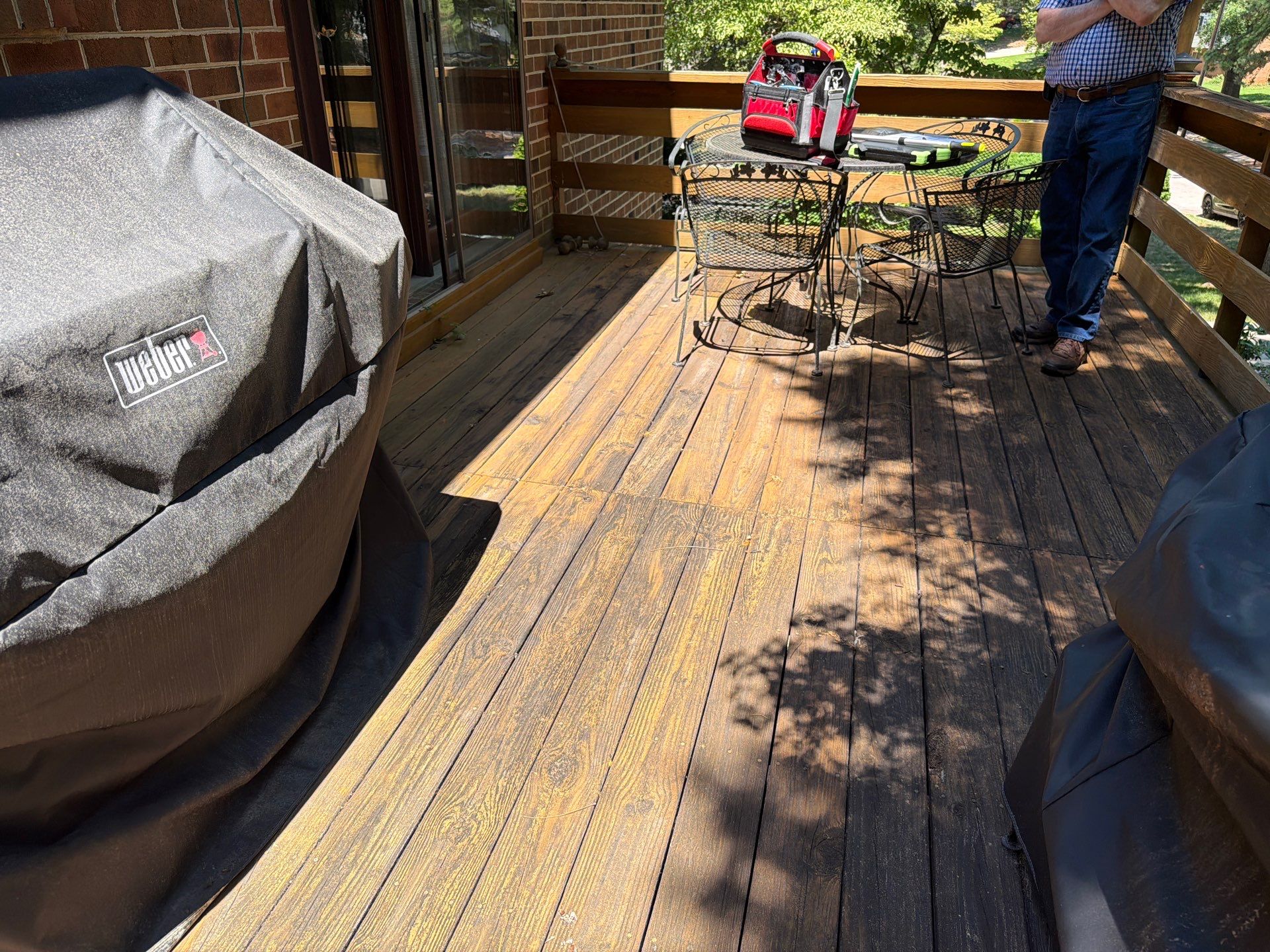 Deck using Wood Sealant by DuraSeal