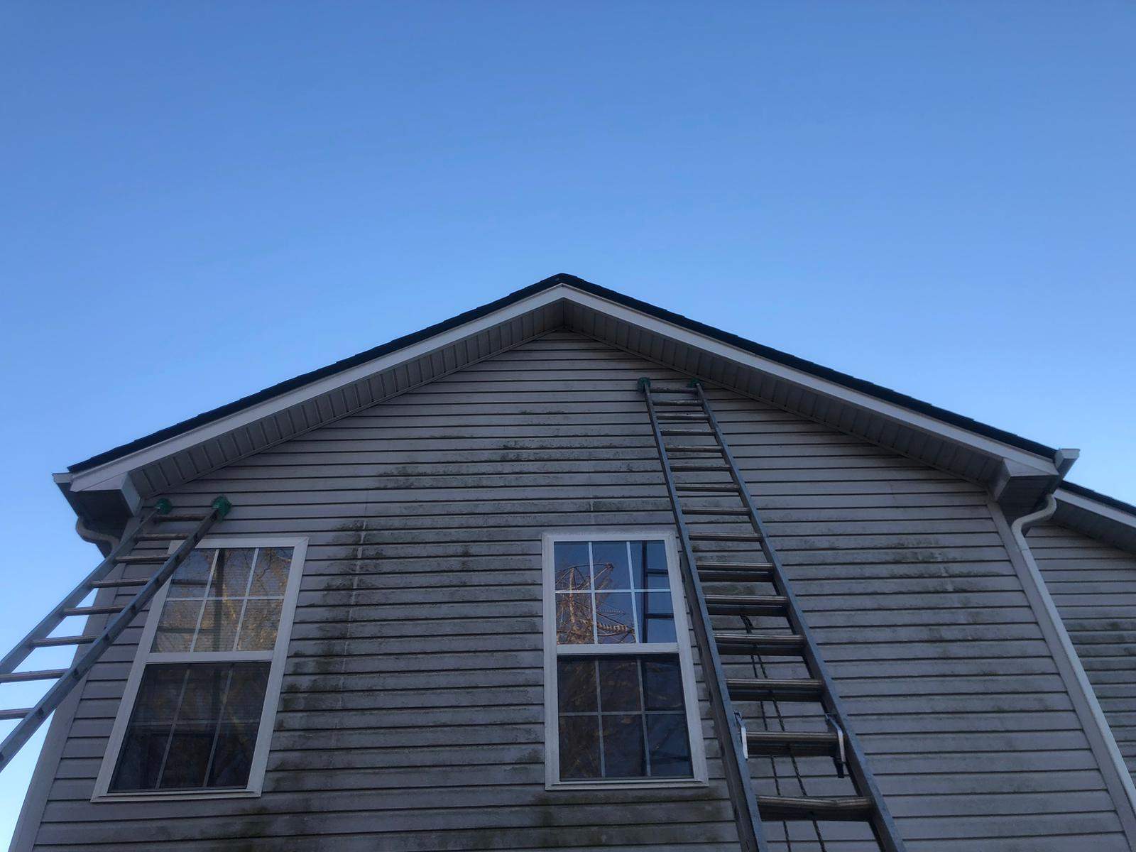 Roof replacement and interior repair by hail damage by Just Brilliant Restoration JBR