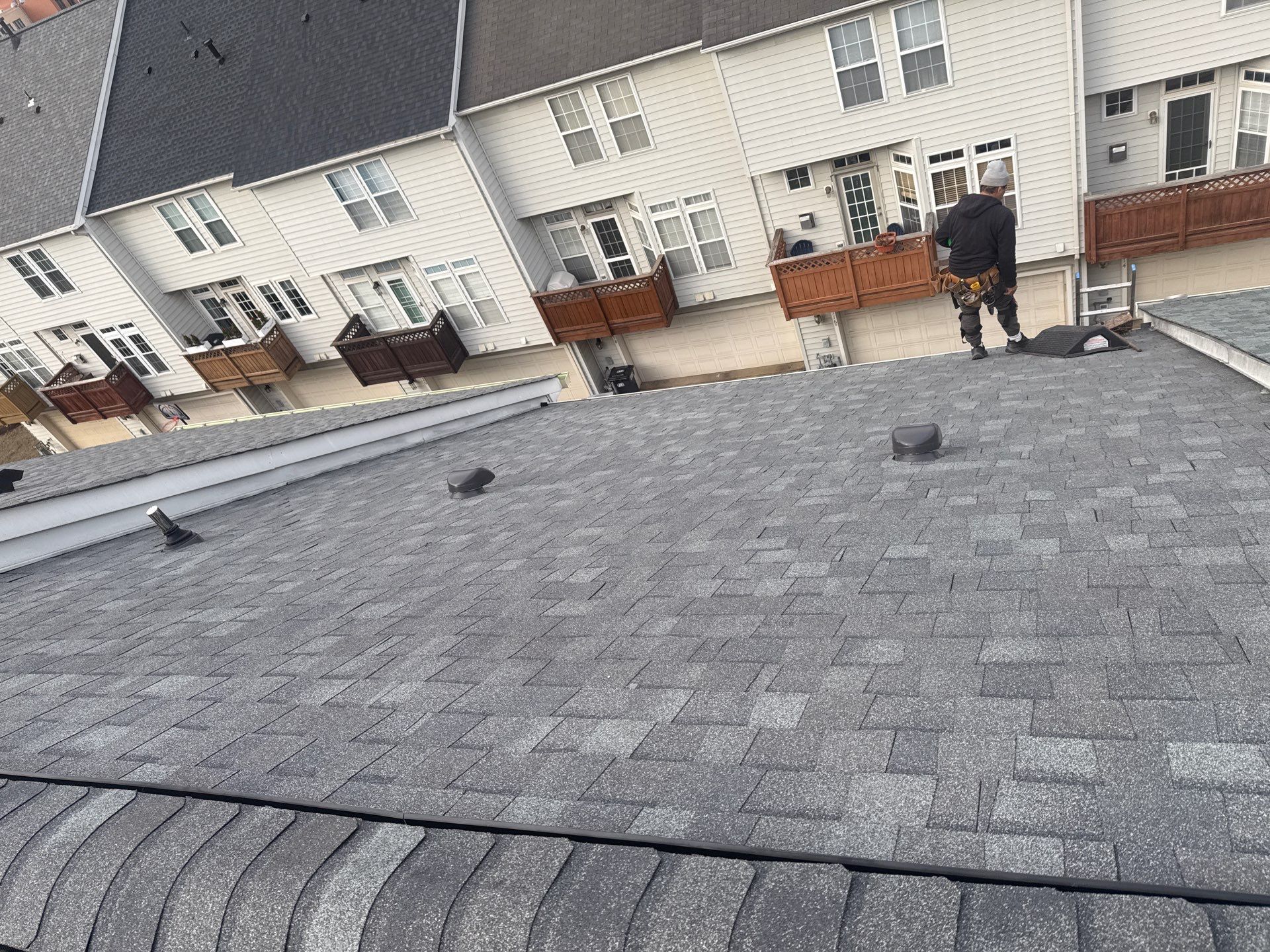 Alexandria: Residential Roof Replacement with CertainTeed Landmark in Georgetown Gray by RM Banning, Inc.