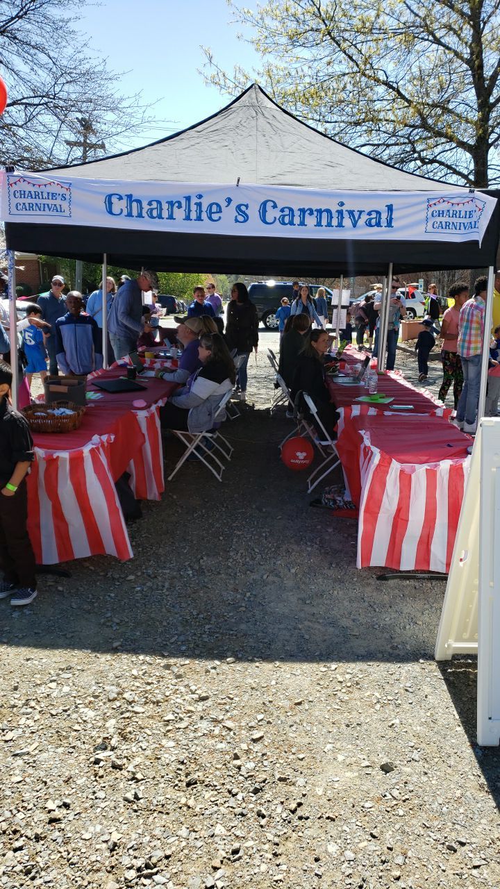 Charlies Hart Foundation Carnival Fundraiser using labor by Power Wash Masters LLC