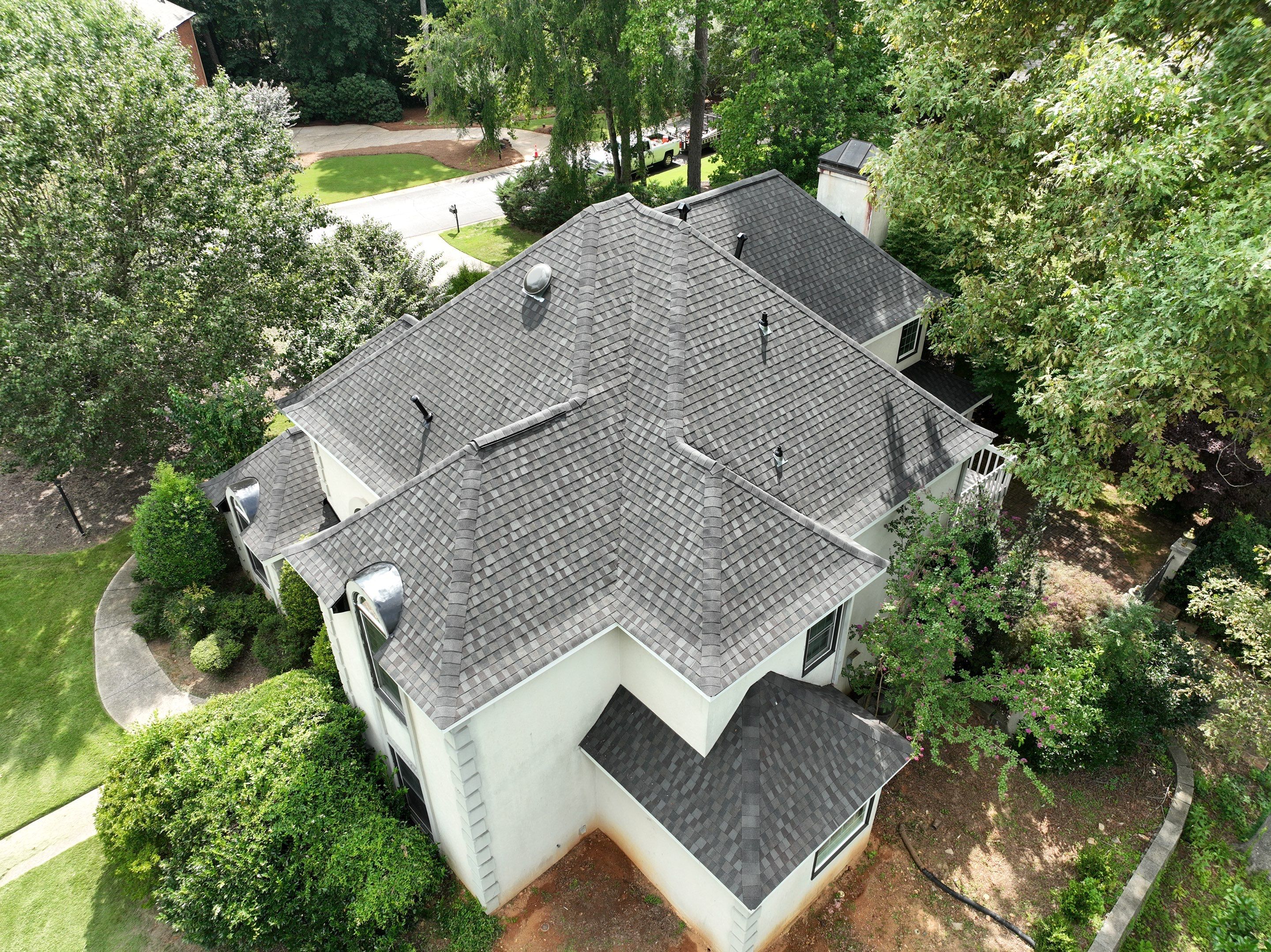  Carriage Lake DR  Roswell Roof Replacement  by Dom Roofing & Restoration