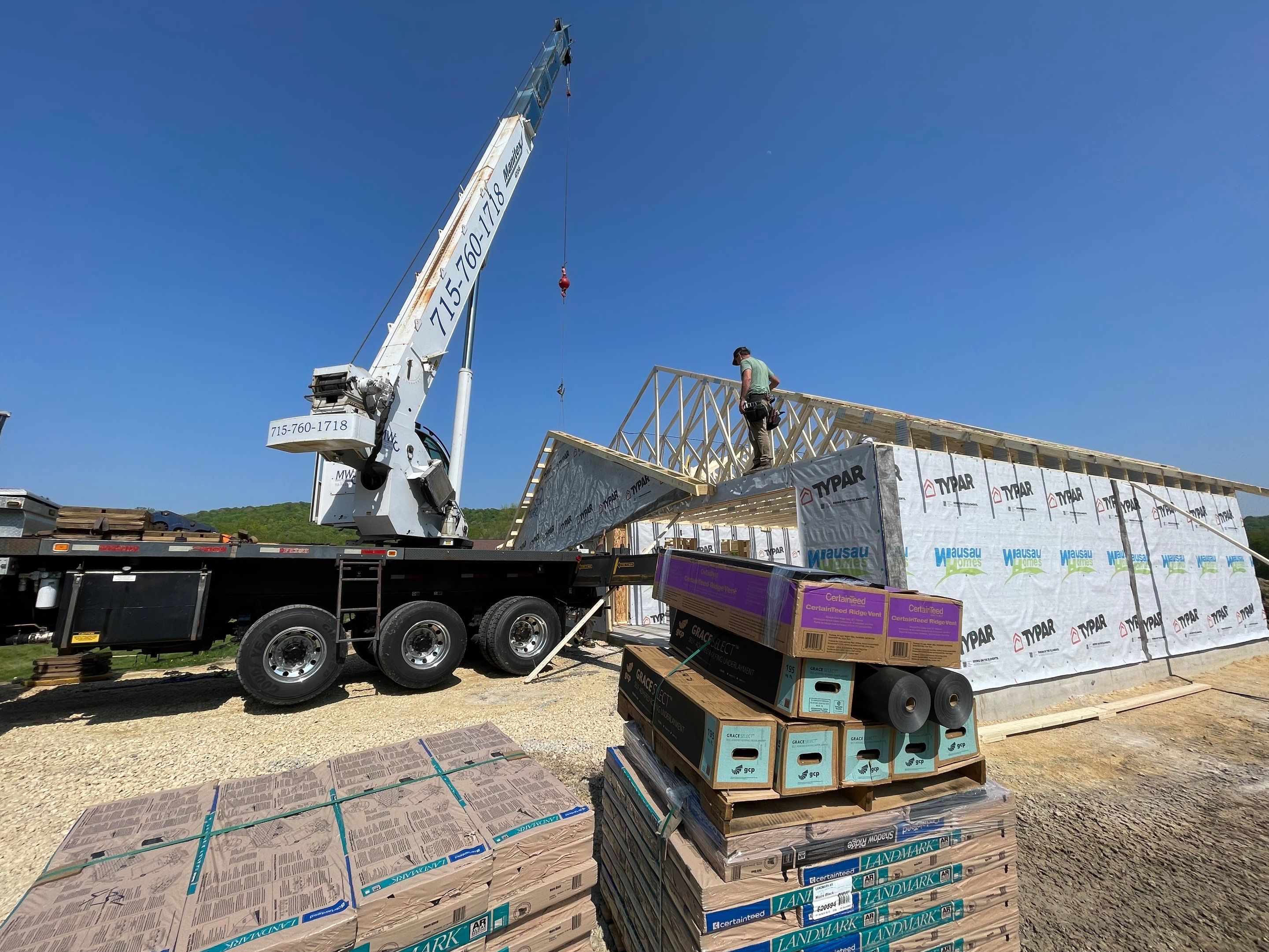 Elmwood, WI Build by Bauer Estates LLC