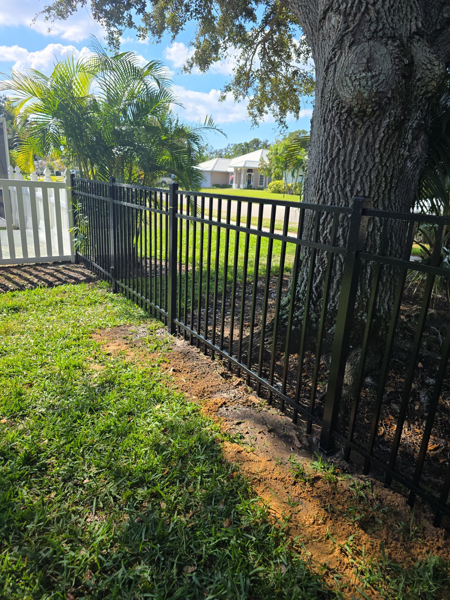 Commercial Aluminum Install in Nokomis by True Fence LLC