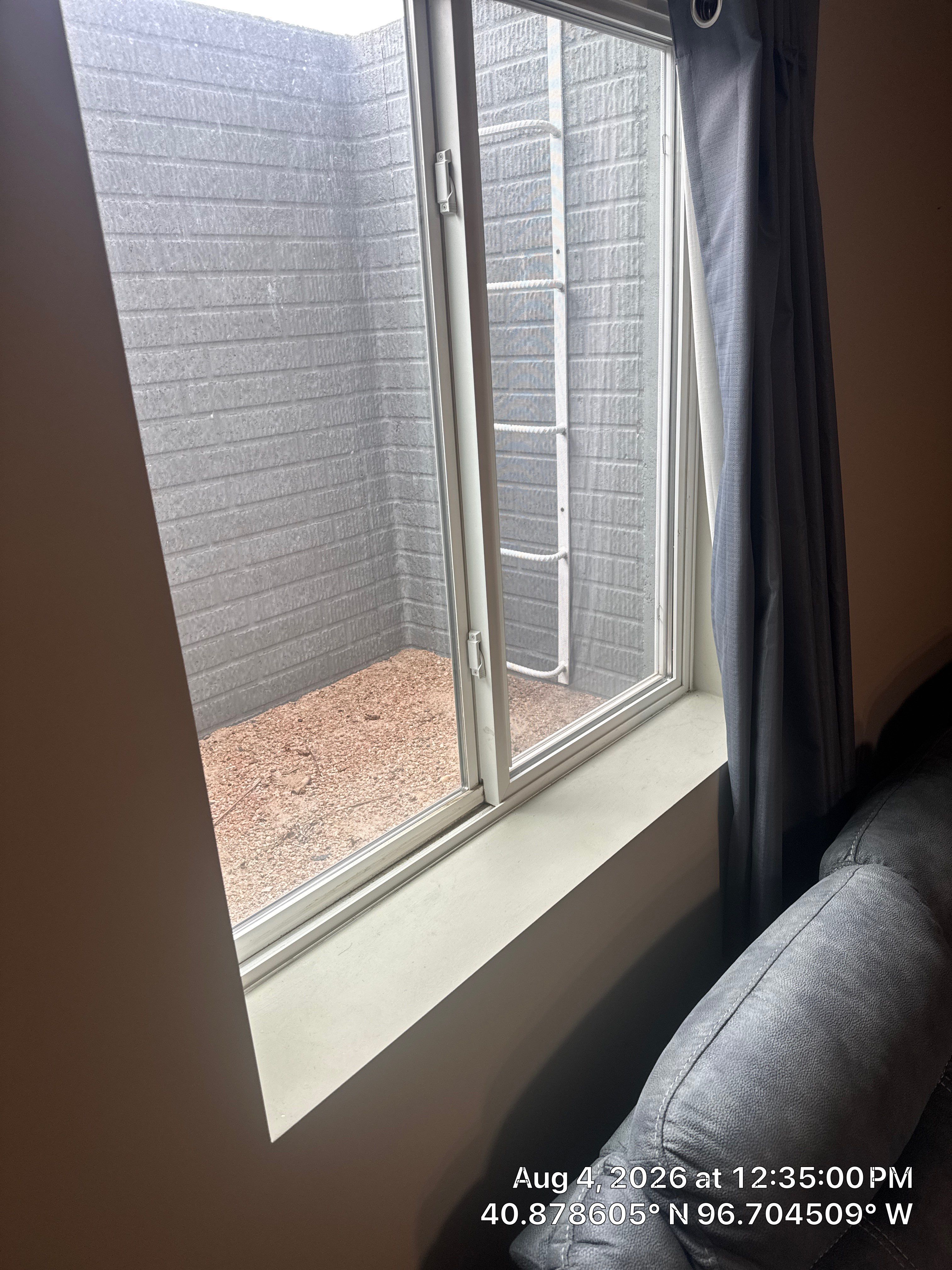 Basement Egress Window and Protective Window Well Installation in Lincoln by CompanyCam Sales Demo