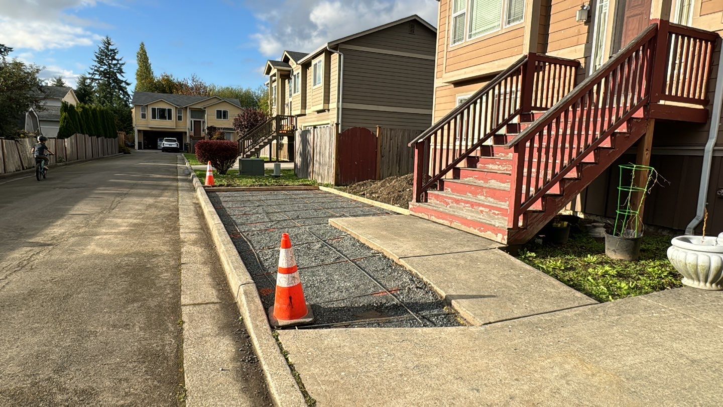 Kin | Driveway Repair, Concrete Project  by Jireh Asphalt & Concrete Inc 