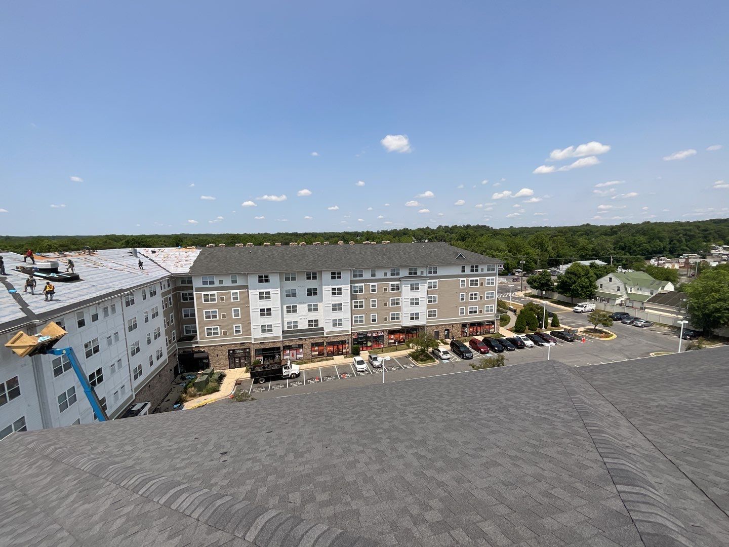Multi-Family Commercial shingle roof by Alpha Design Services