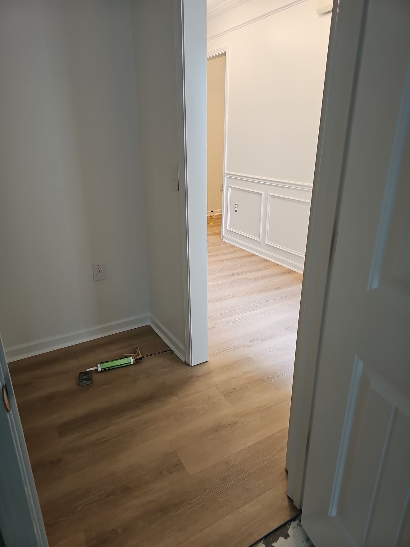 Luxury Vinyl Plank Flooring Installation and Interior Refresh in Durham by Billy Weatherspoon Contractor