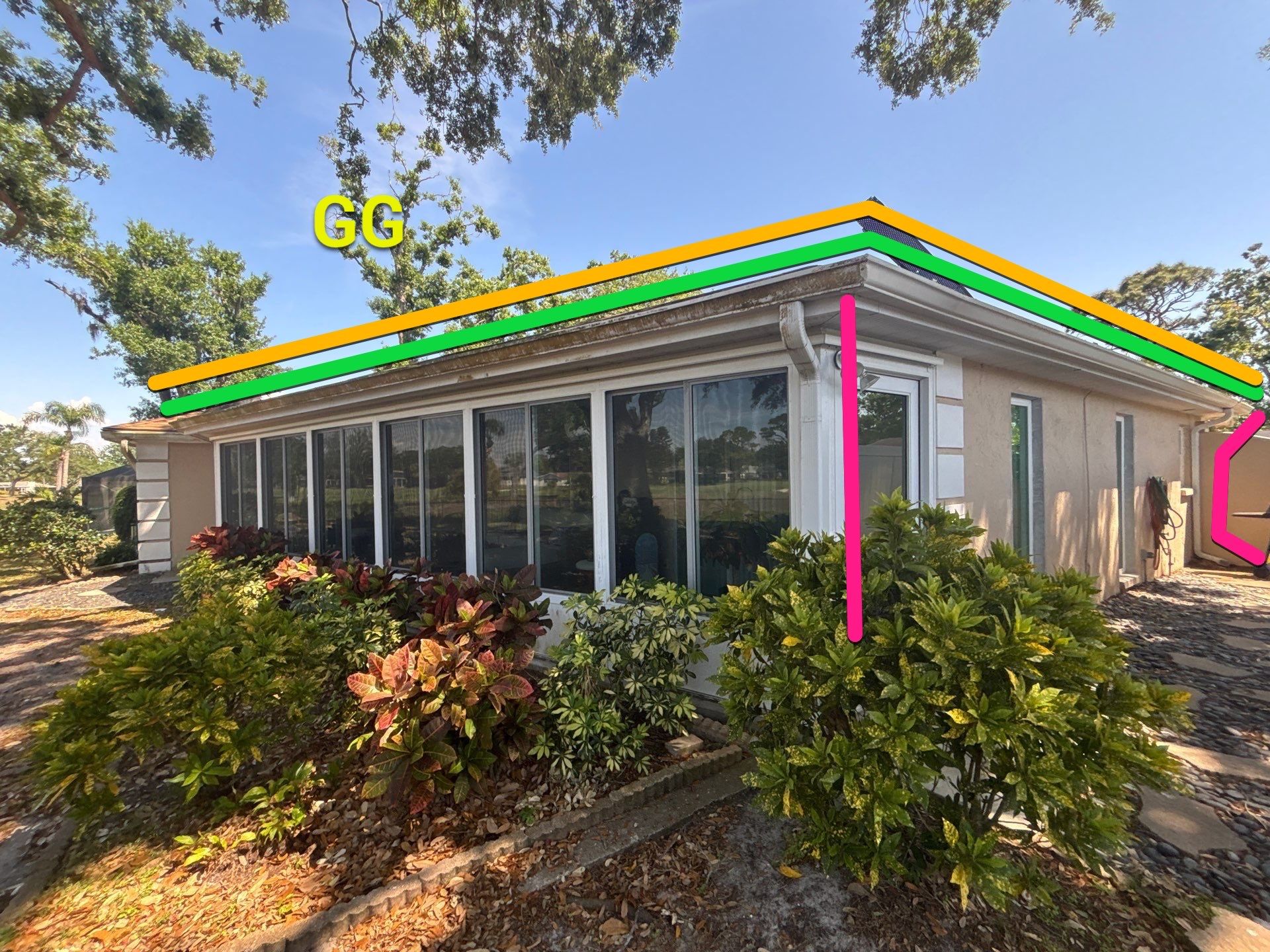Aluminum Seamless Gutters in Sarasota FL by Gutter Professors
