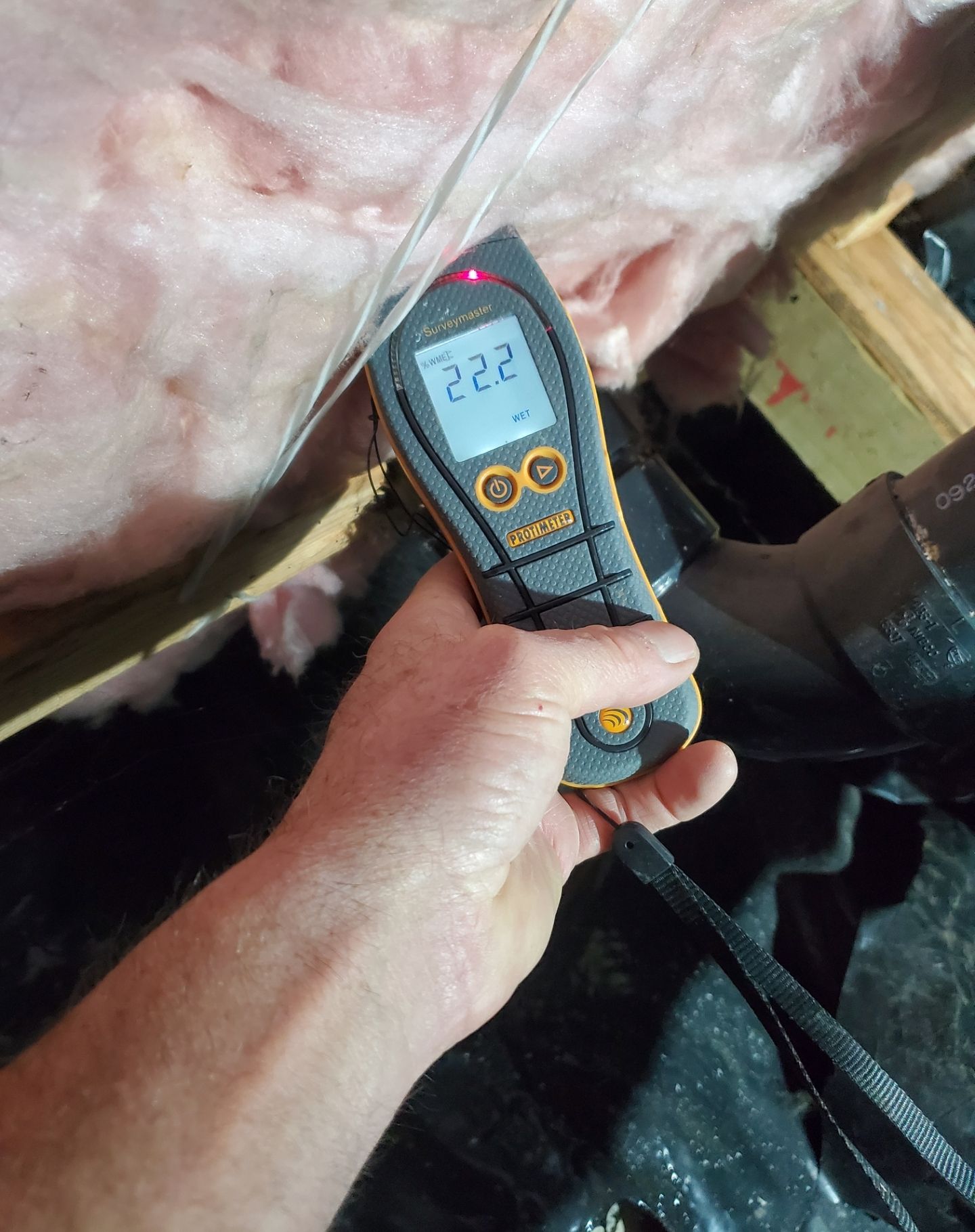 Water Damage using Air Movers by Construction Now LLC