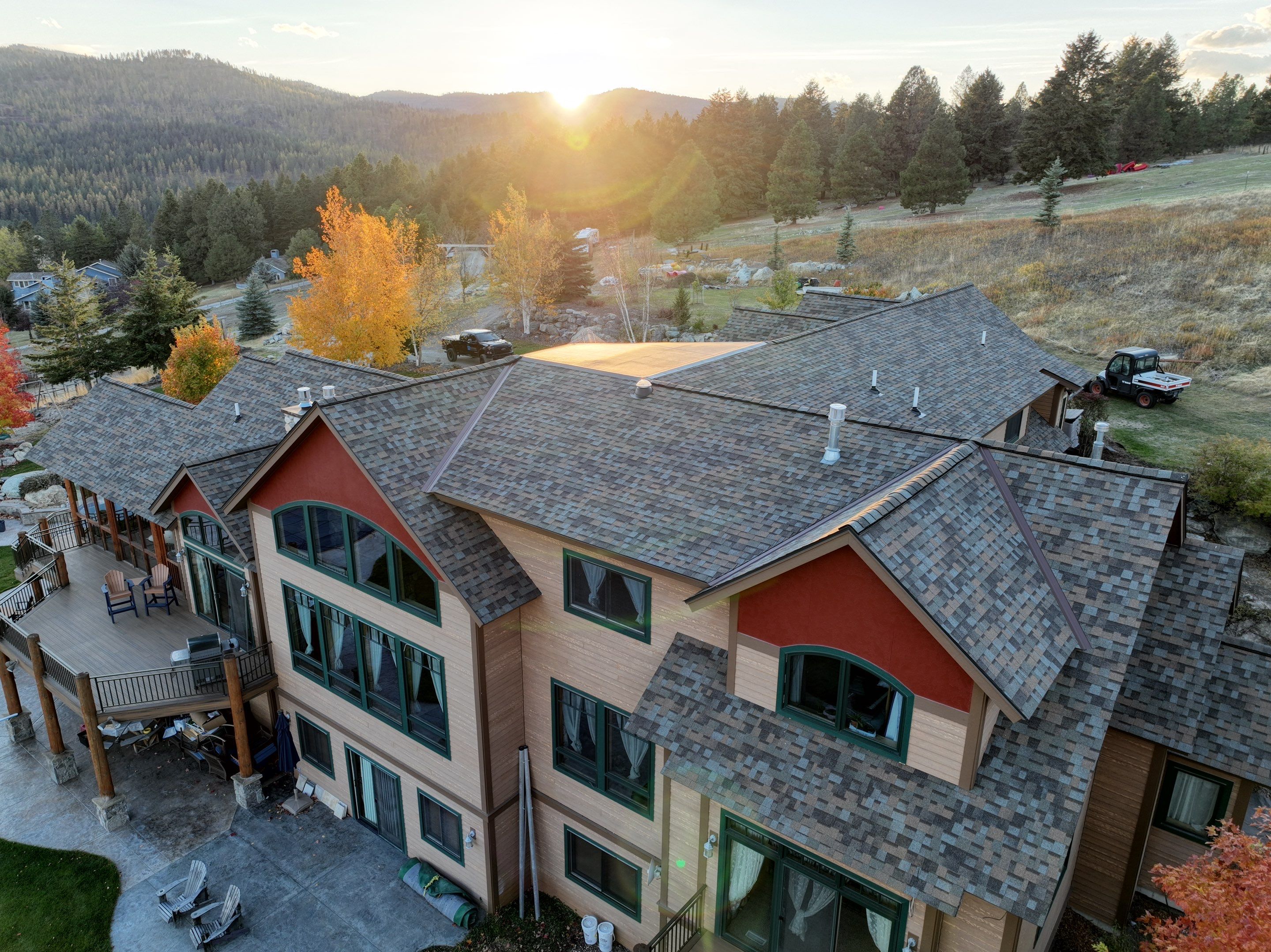 Owens Corning TruDefinition Duration - Aged Copper by Montana Roofing Solutions