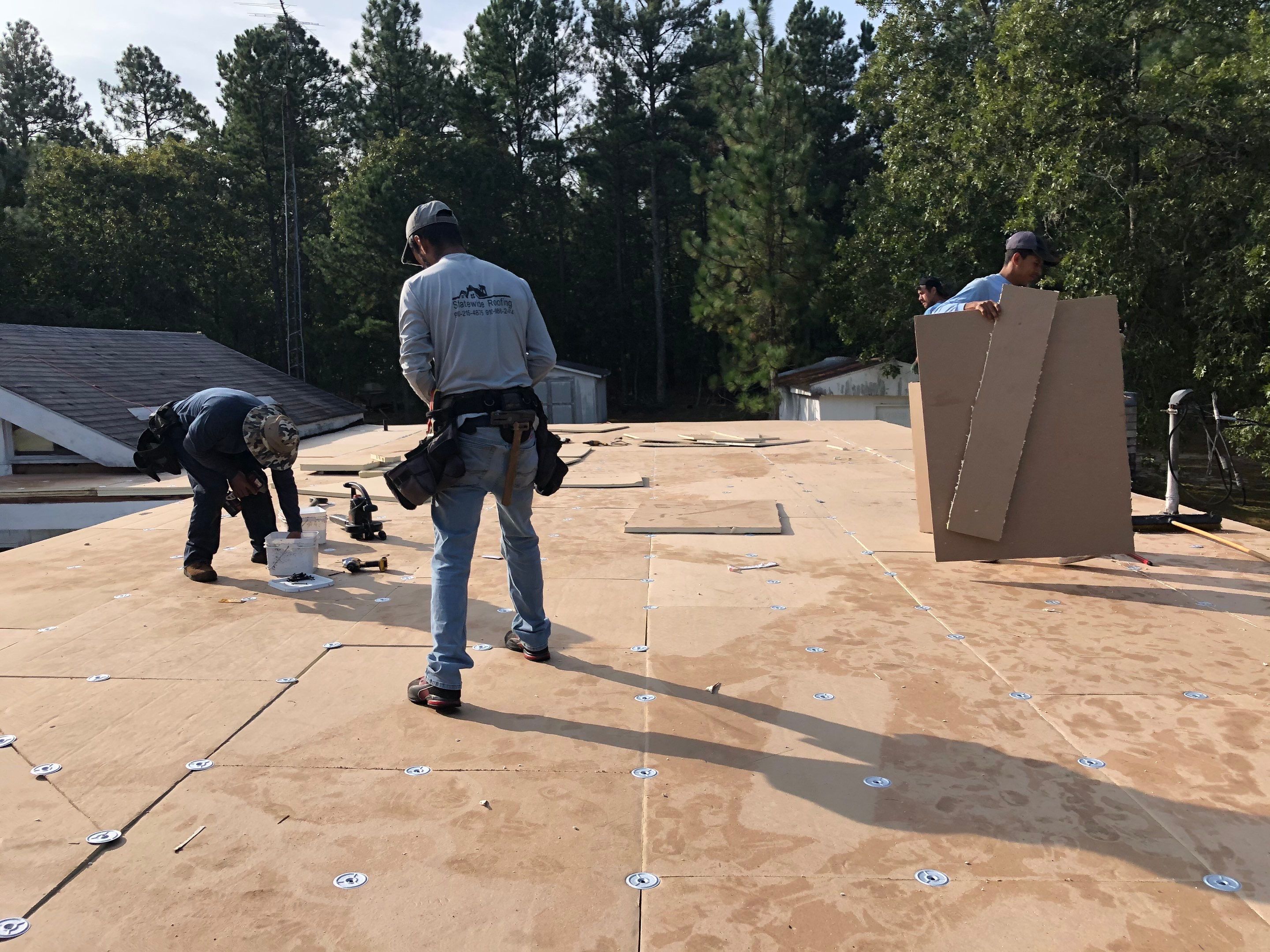 TPO - Commercial Roofing Installation by American Roofing NC