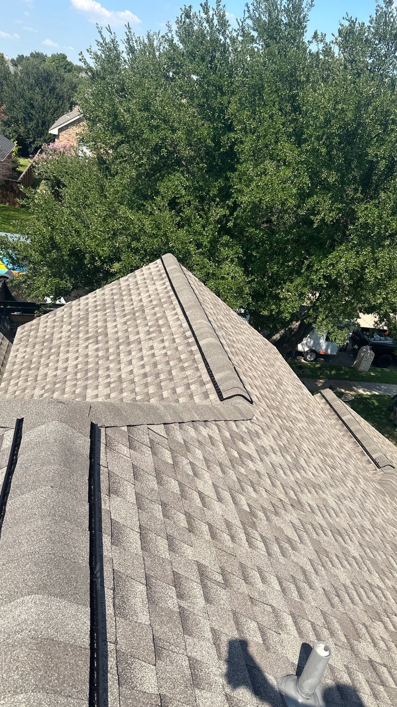 Residential Roofing Installation using GAF Timberline HDZ Weathered Wood by OneSource Roofing and Restoration