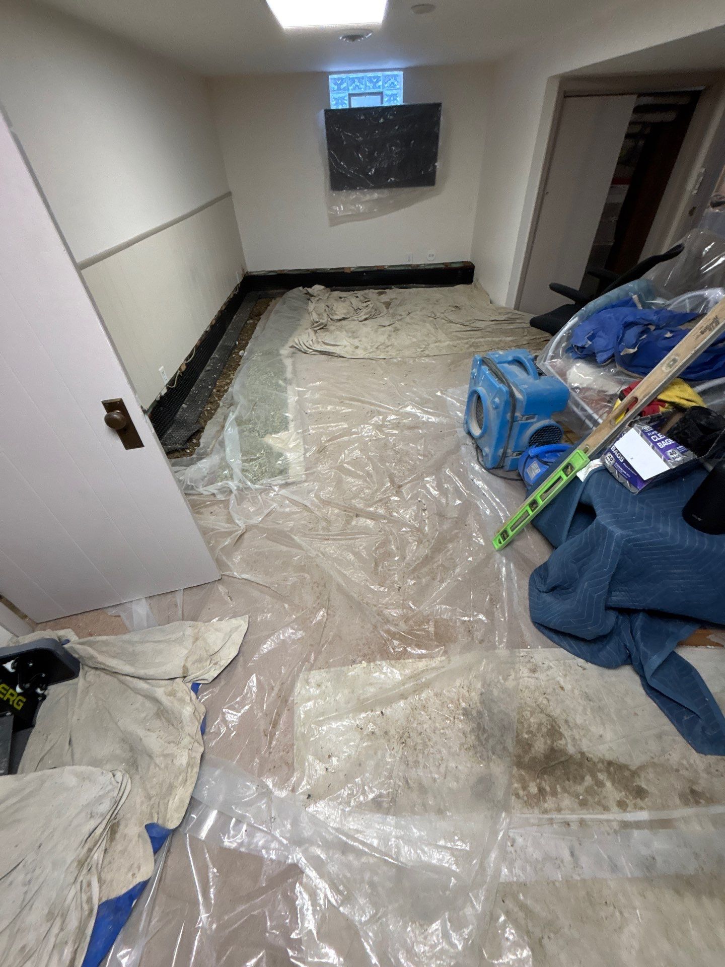 Drain Tile & a Sump Pump for our Property Management Partner by Waterproofing Northeast