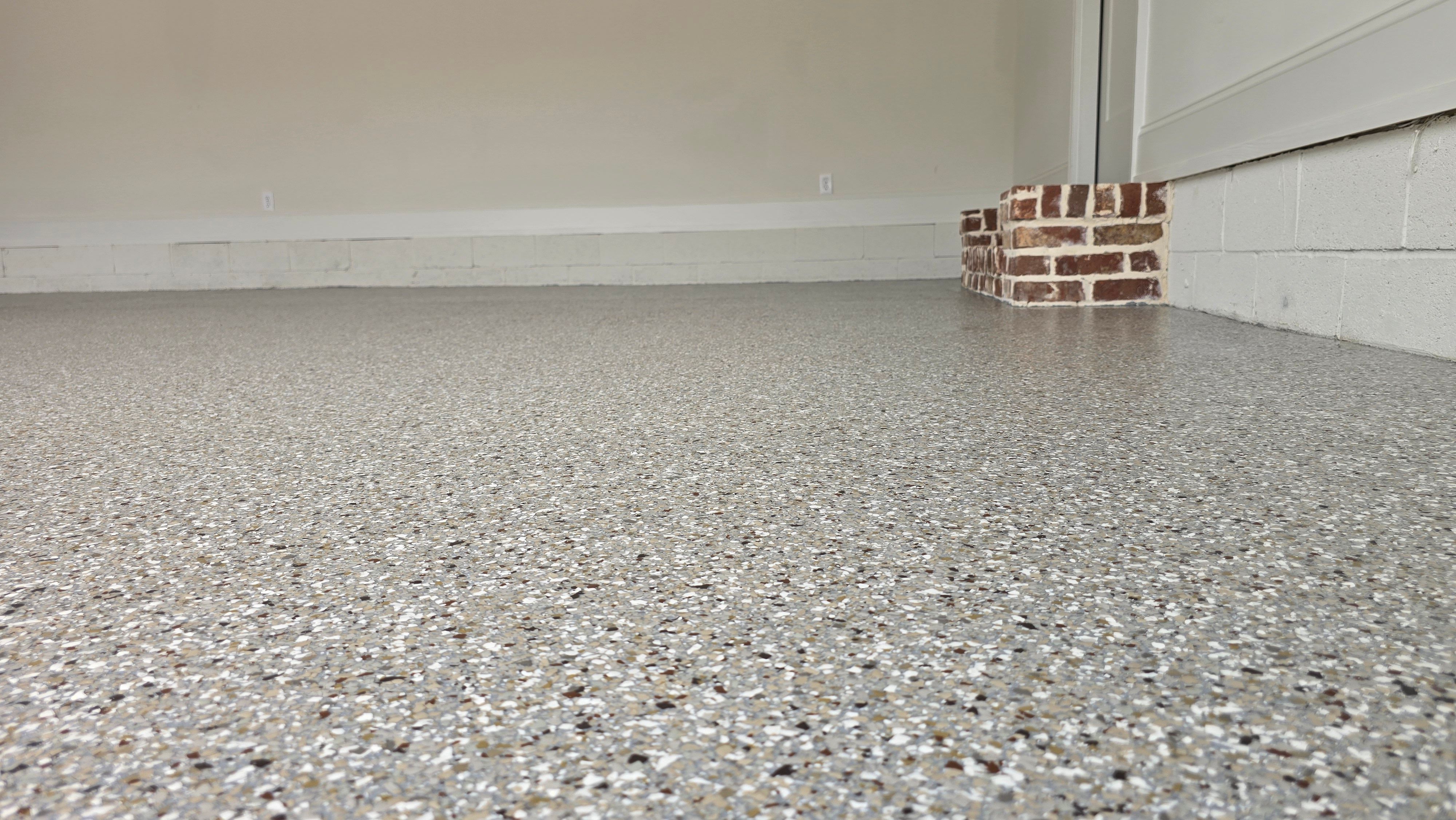 Garage Using Creekbed  by Elite Floor Solutions