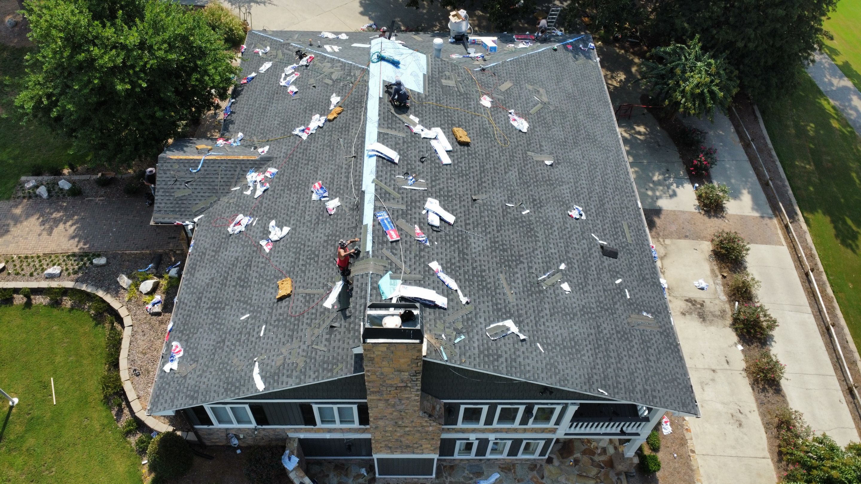 Country Club Roofing Installation by Reset Roofing