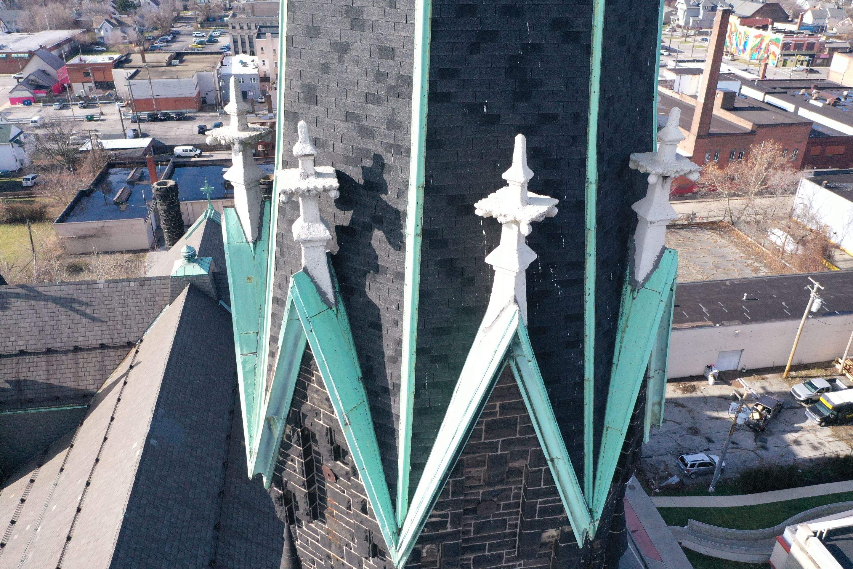 Drone Inspection by Absolute Roofing and Construction