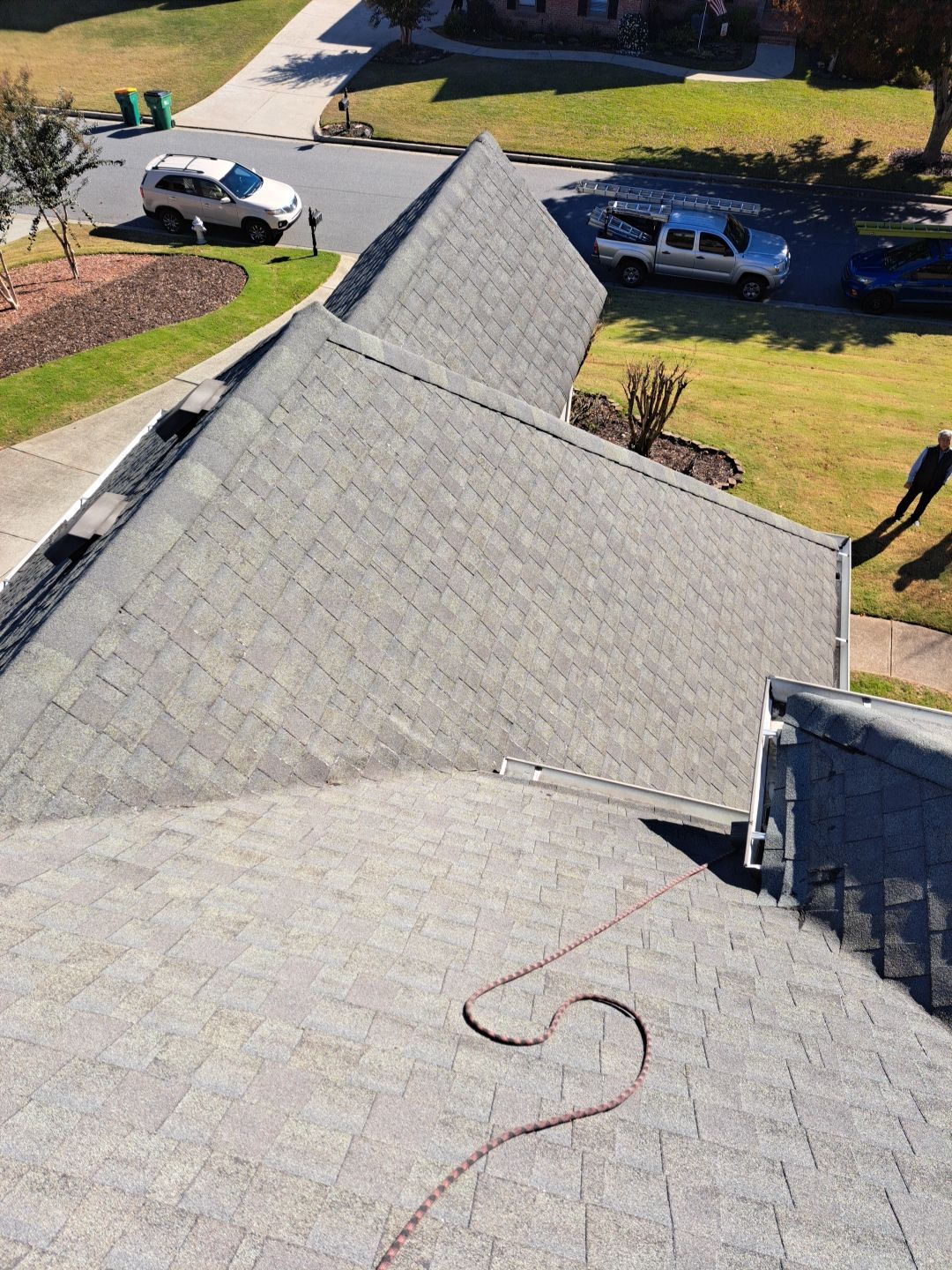 Top-Quality Williamsburg Gray Owens Corning Roof Installation in Roswell, Georgia by NBS Roofing by NBS Roofing, Inc.