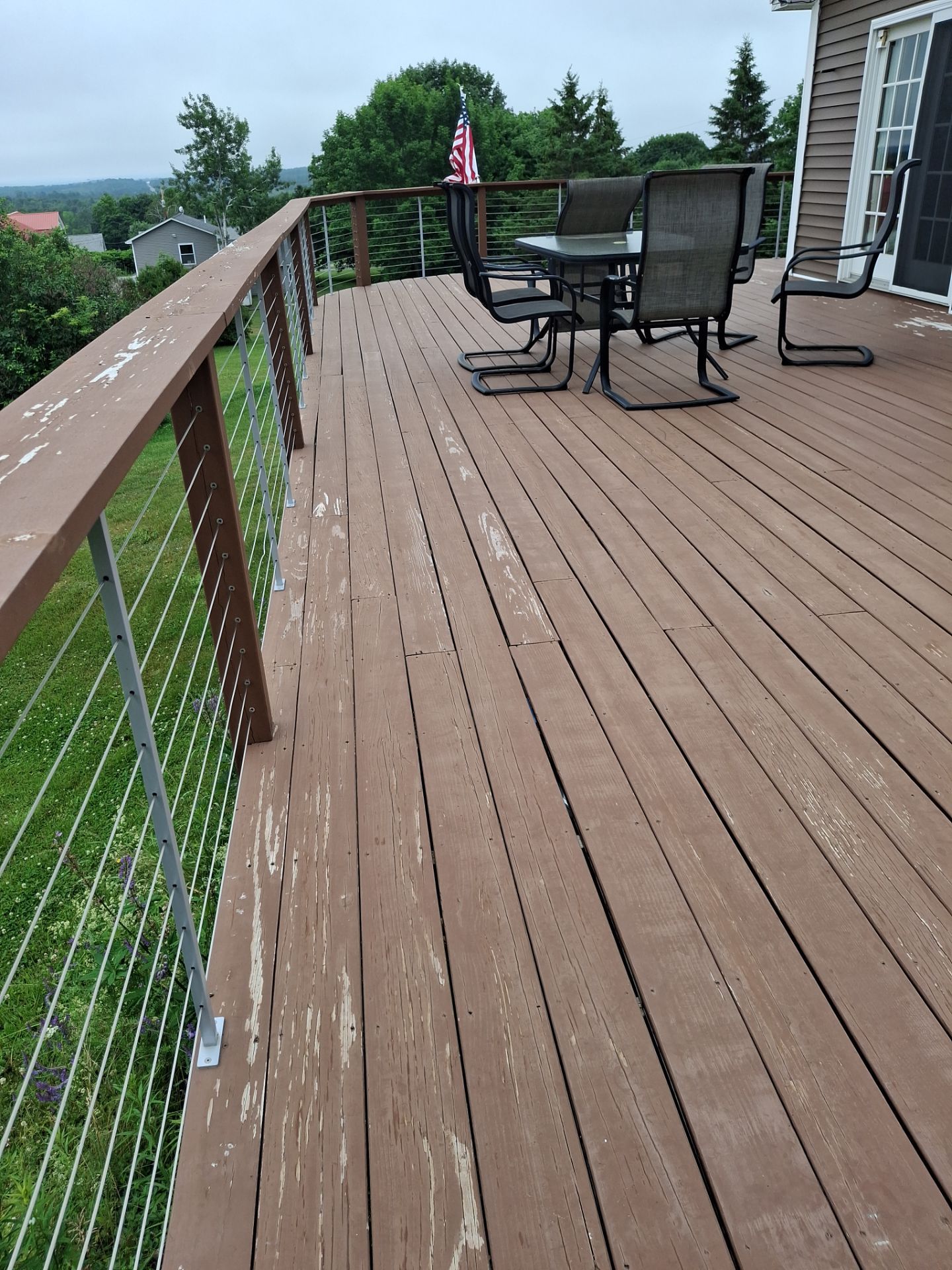 Deck Staining by Big Pine Panting Inc