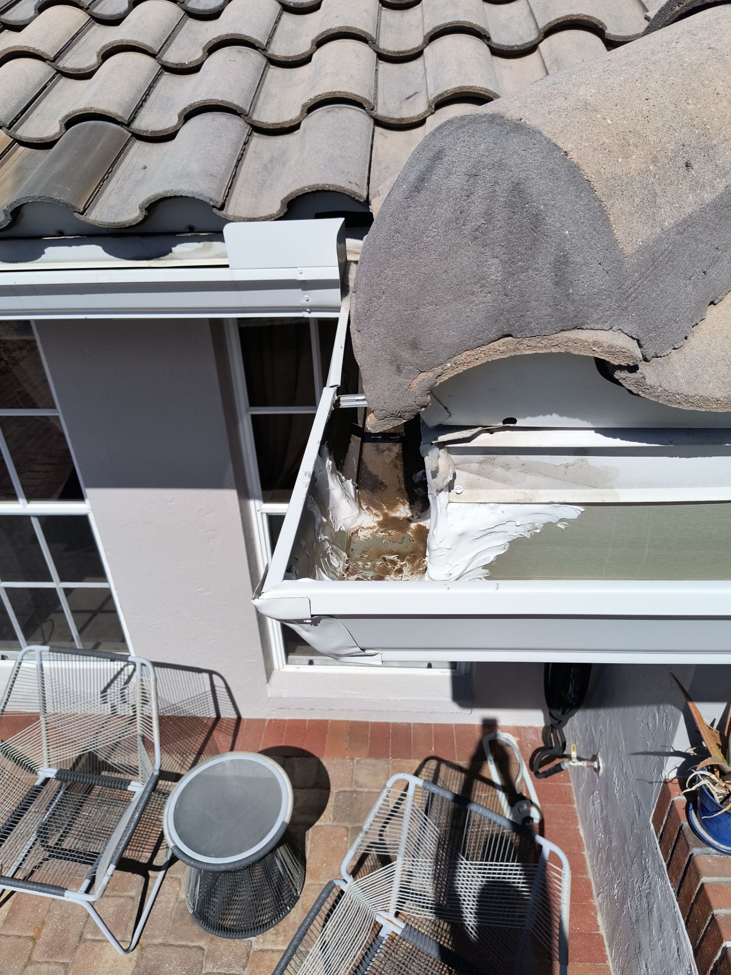 Fascia and Soffit Repair with New Gutters  by Gutter Professors