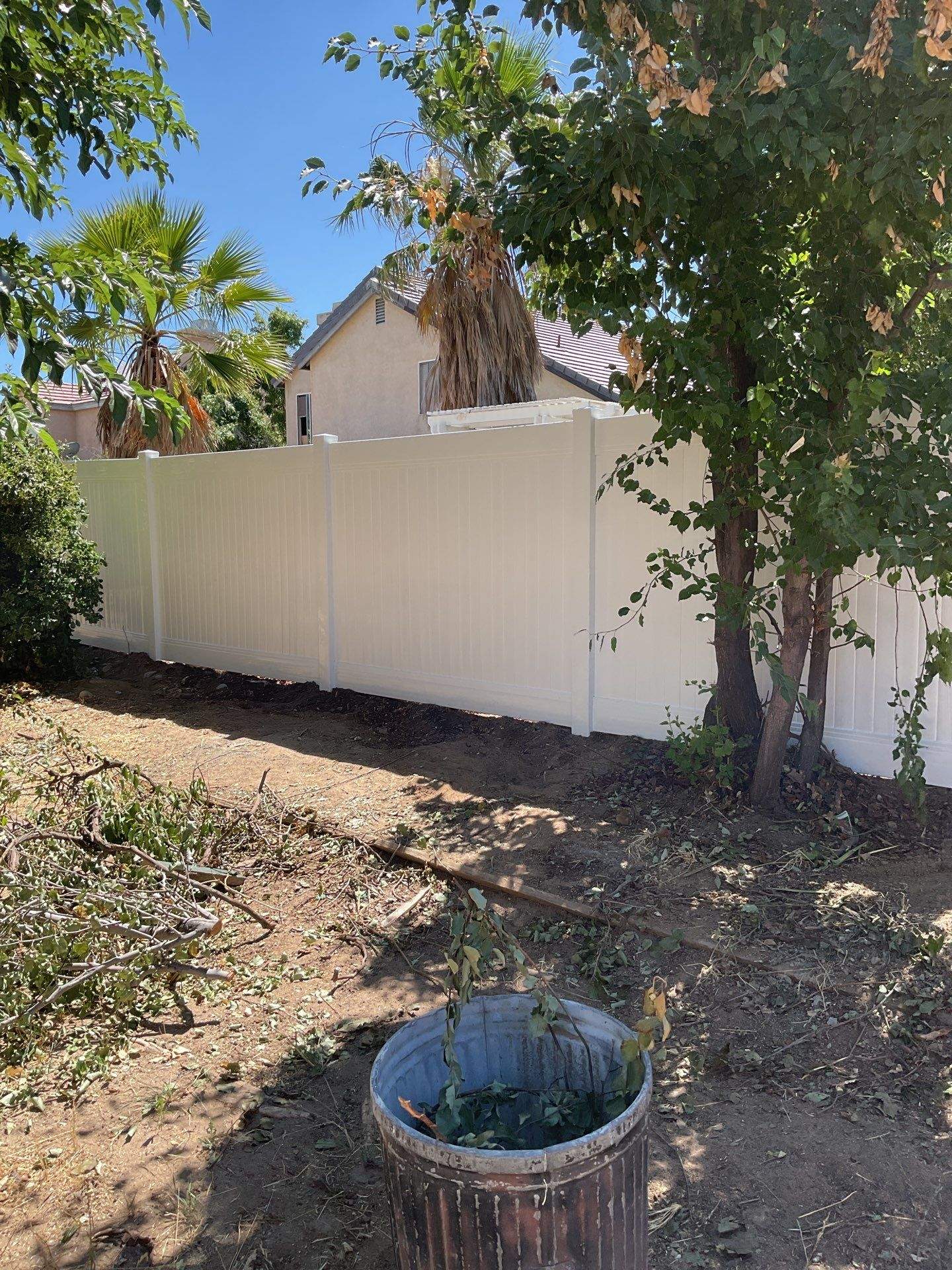 Fence Installation using Vinyl by Fence Guys Inc. 