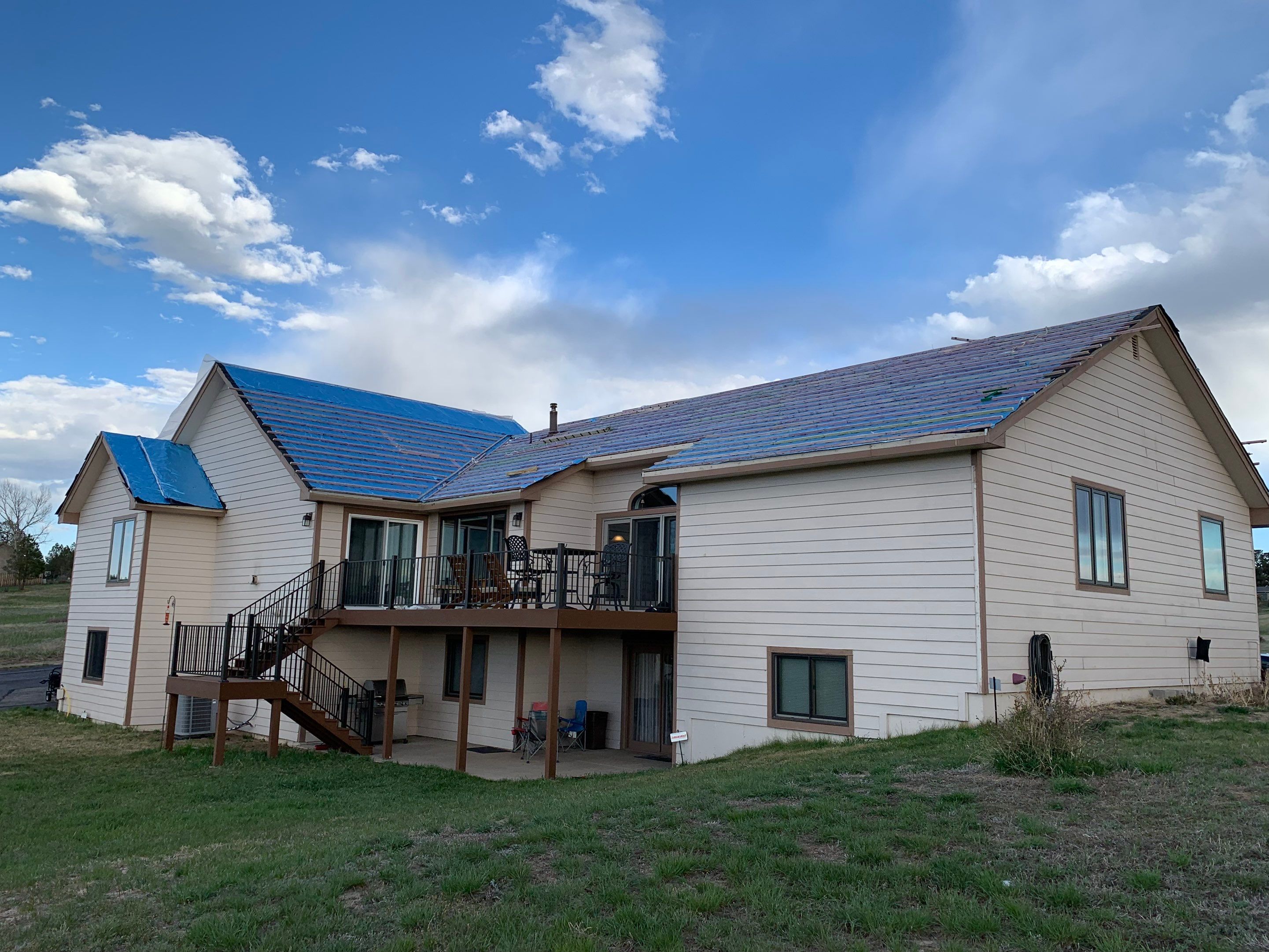 United Stone Coated Steel Install by Blue Peaks Roofing LLC 