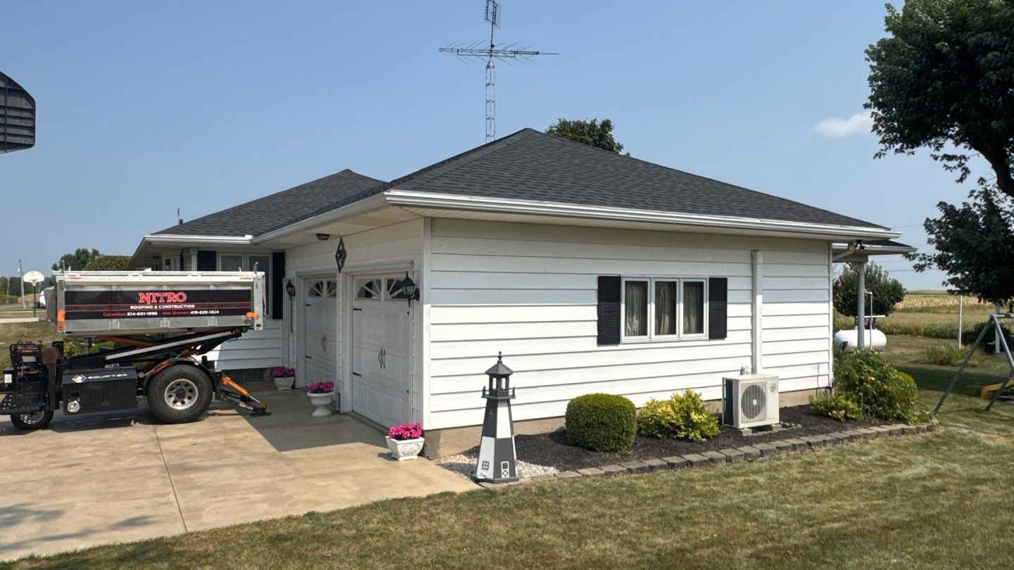 Residential Roofing Installation using GAF Timberline HDZ Charcoal by Nitro Roofing and Construction