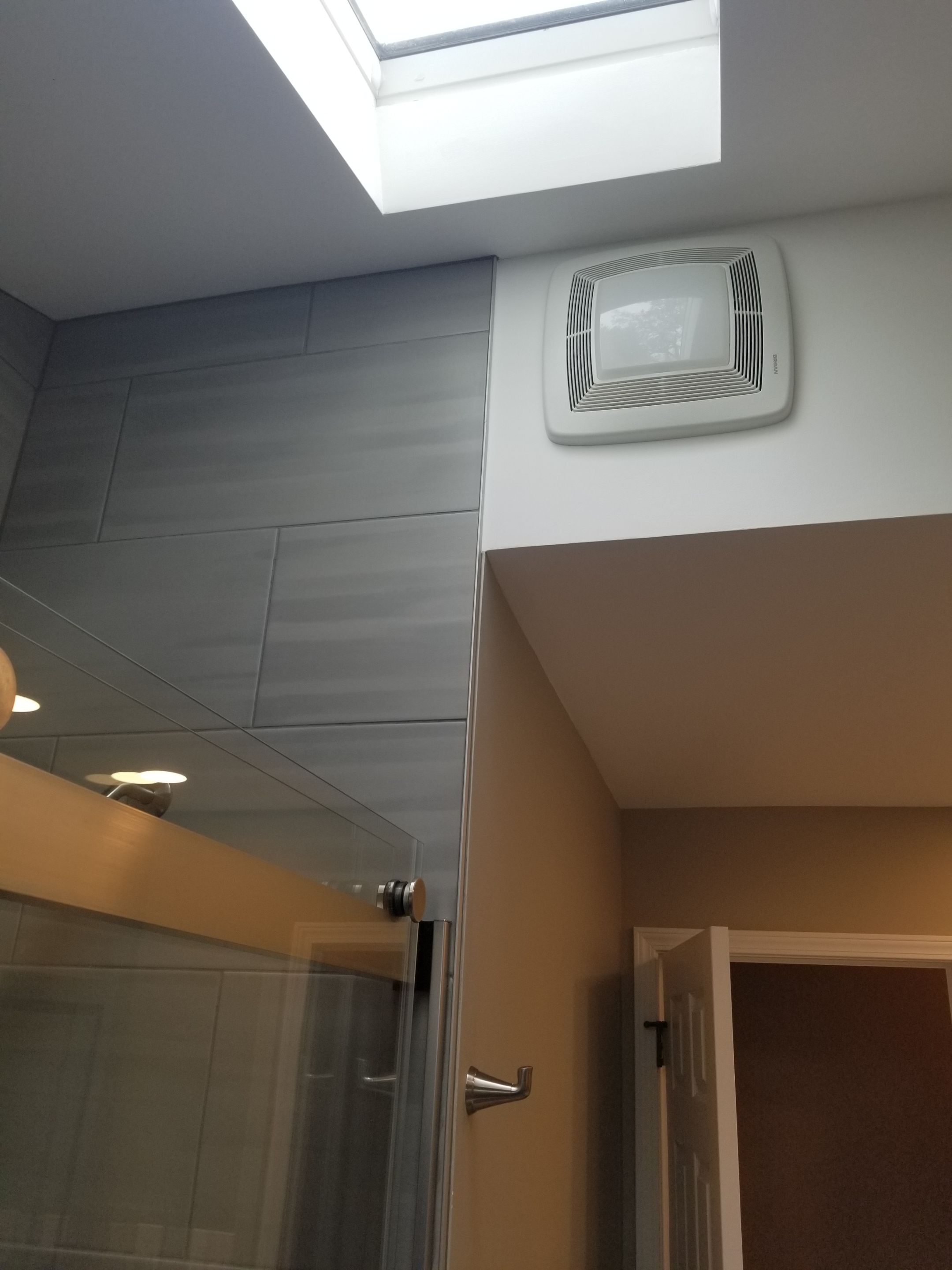 Remodel full bathroom new tile walk in shower plus 2nd half bath Powder room in Livonia, MI by Northwest Construction