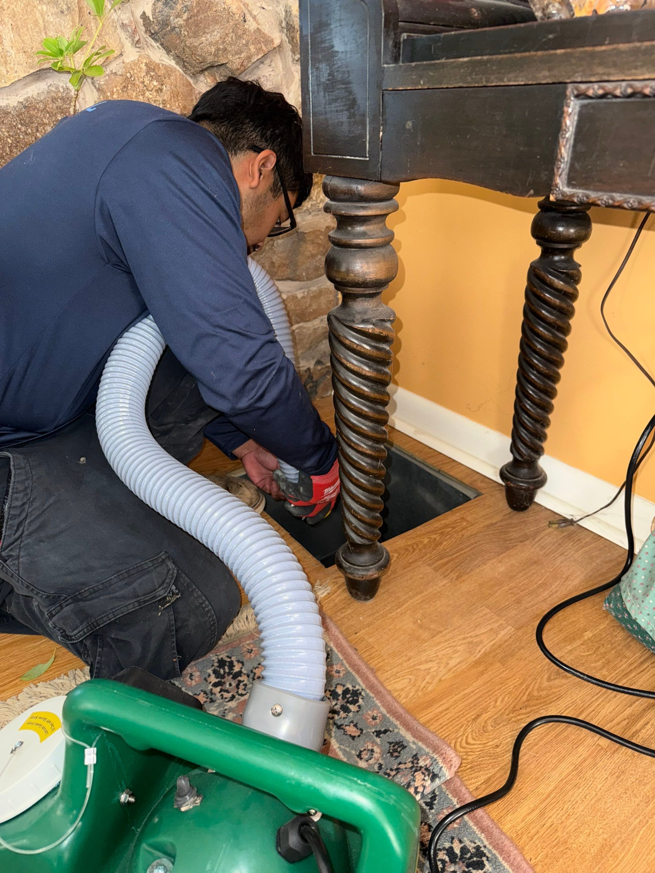 Duct Cleaning and Sanitization. by Elemental Heating and air conditioning LLC