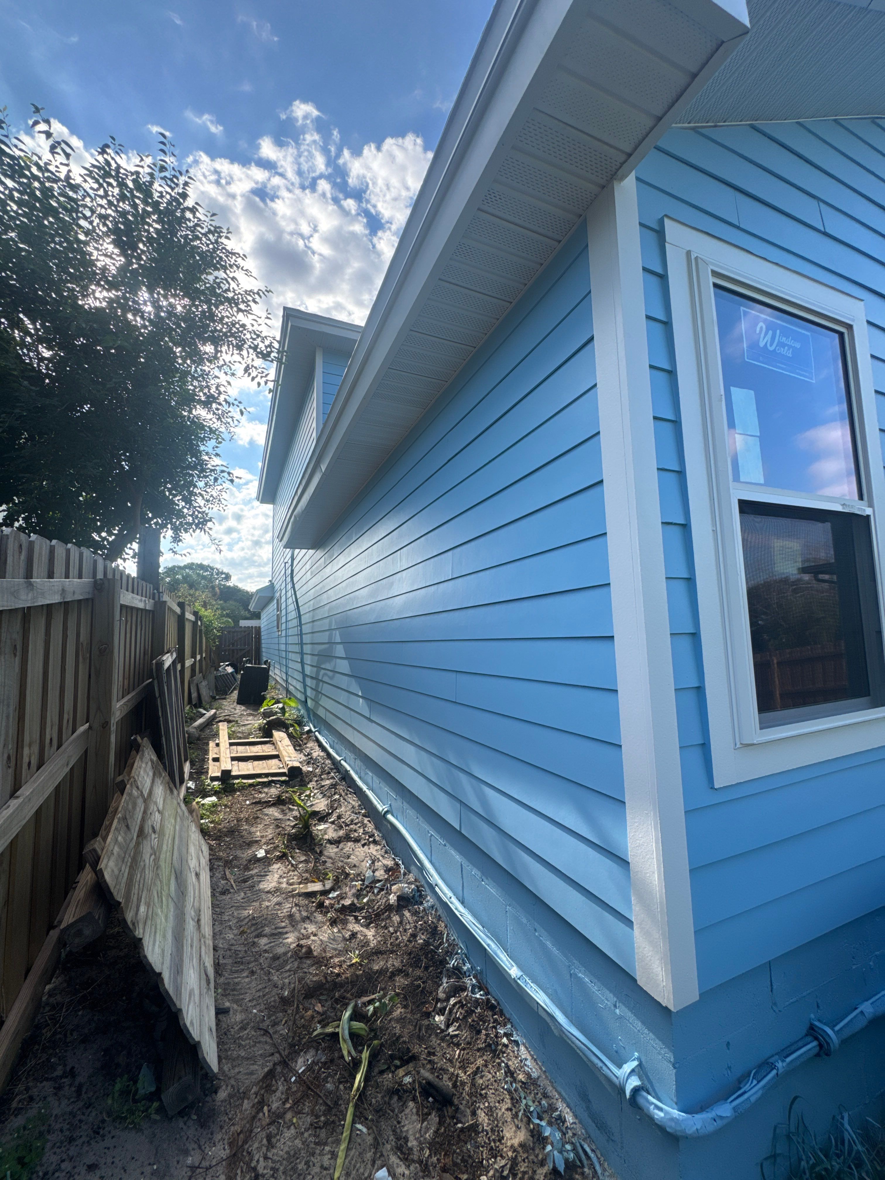 Full Exterior Renovation and Siding Installation in Jacksonville Beach by Colorwise Painting