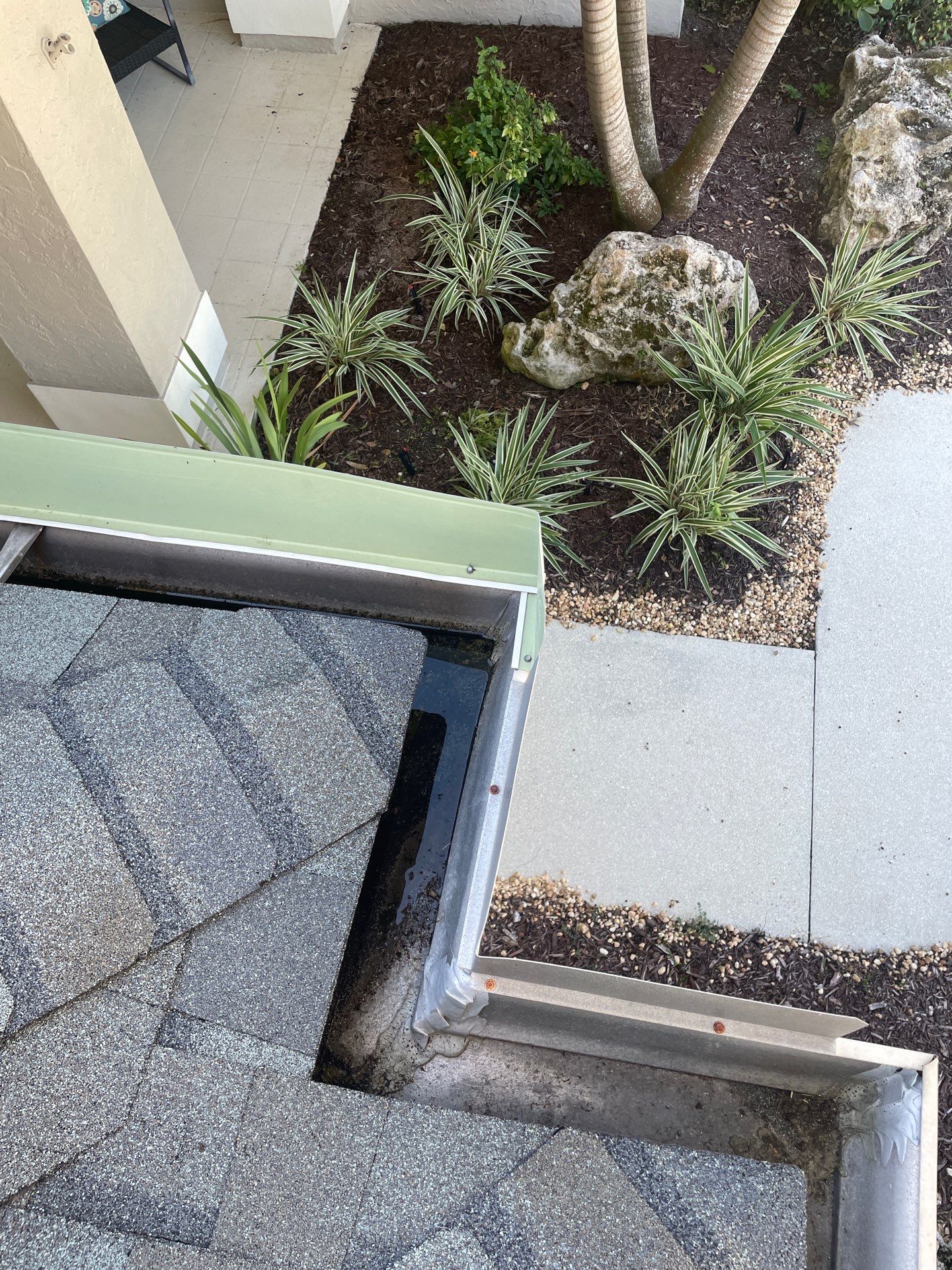 White 6-inch K-Style Gutters in Sarasota FL by Gutter Professor by Gutter Professors