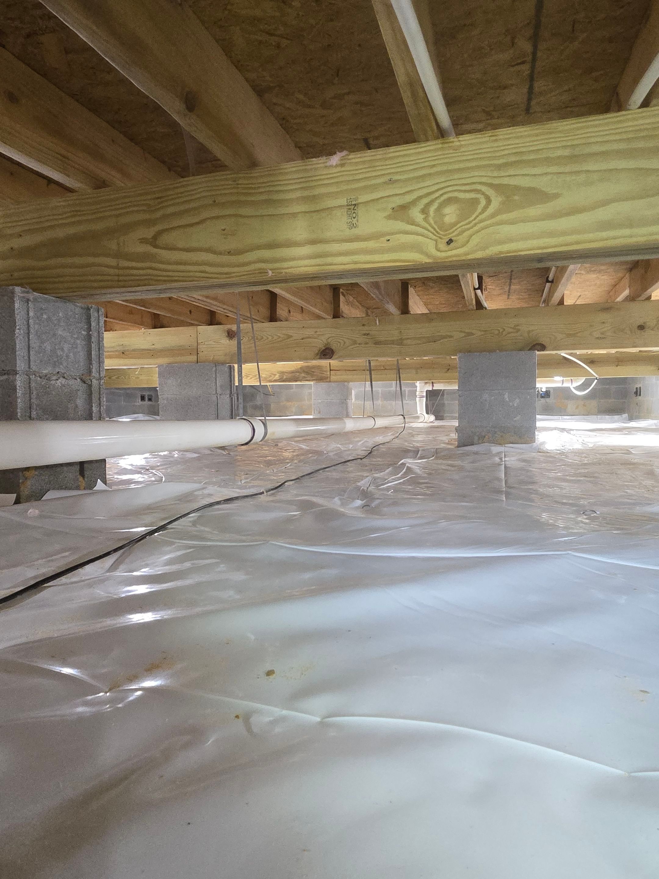 Project in Suffolk by Patriot Crawl Space Repairs