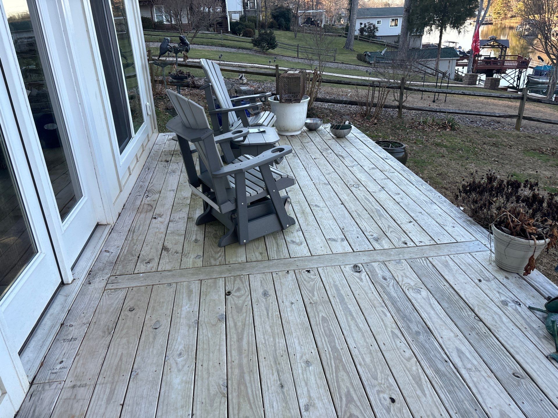 Weathered Deck using Wood Sealant by DuraSeal