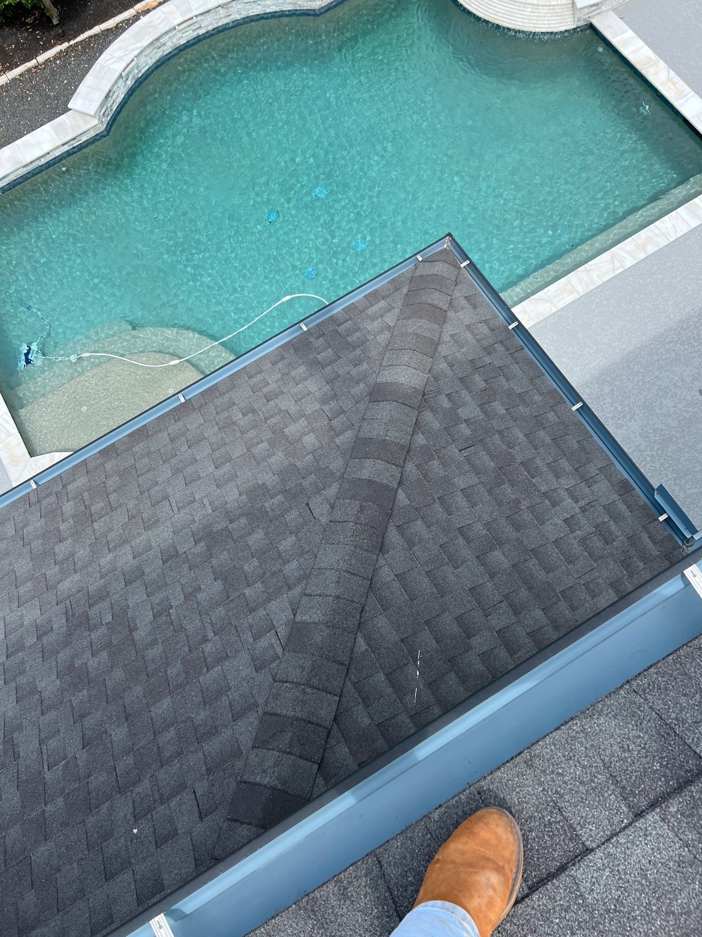 Residential Roofing Repair using Owen's Corning Duration (Lifetime) Shingles by Roof Repair Company