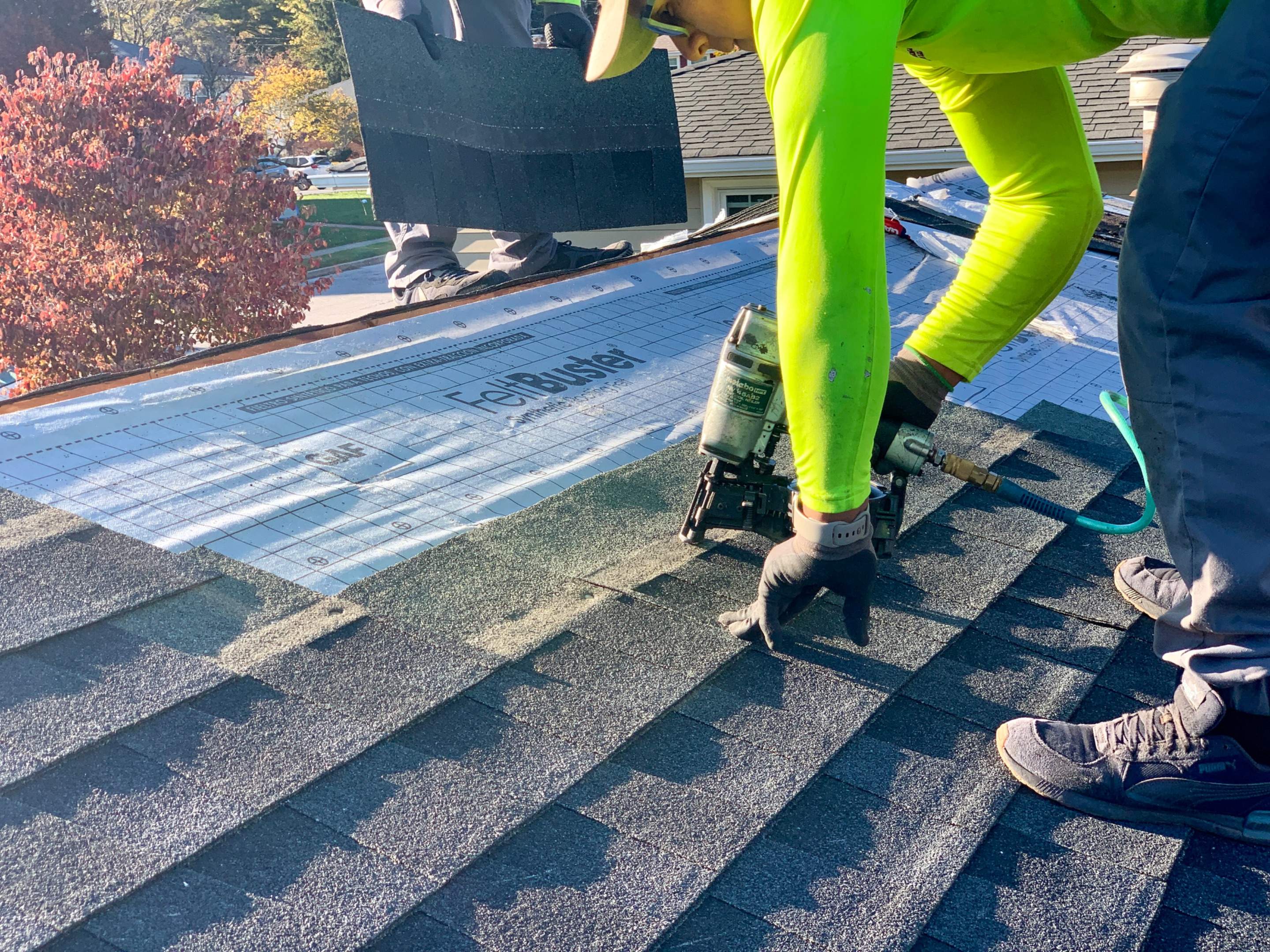 Residential Roofing Installation using GAF Timberline HDZ by Matter Construction, LLC