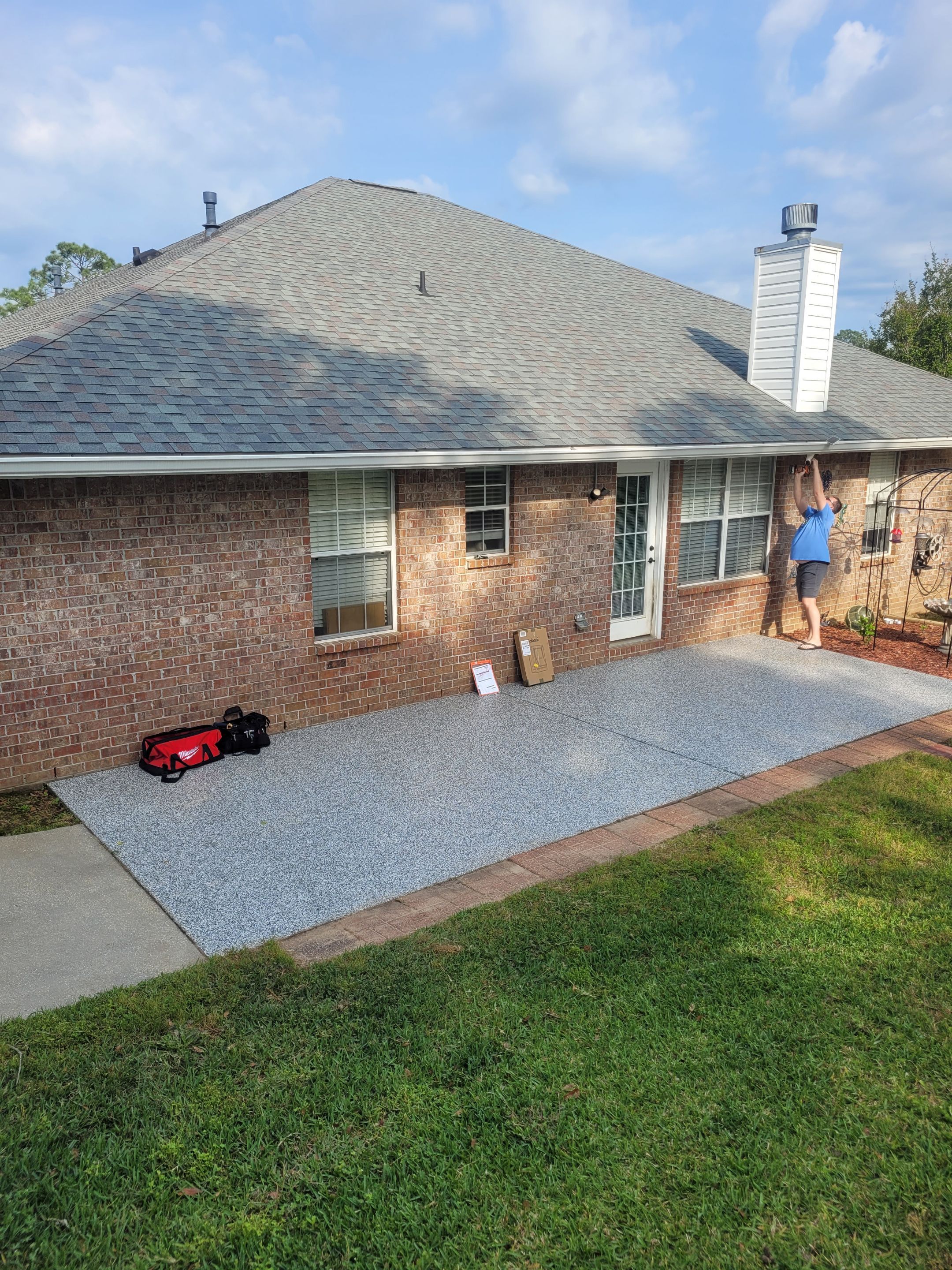 Screen Room + Patio Cover in Cantonment by Titan Sunrooms