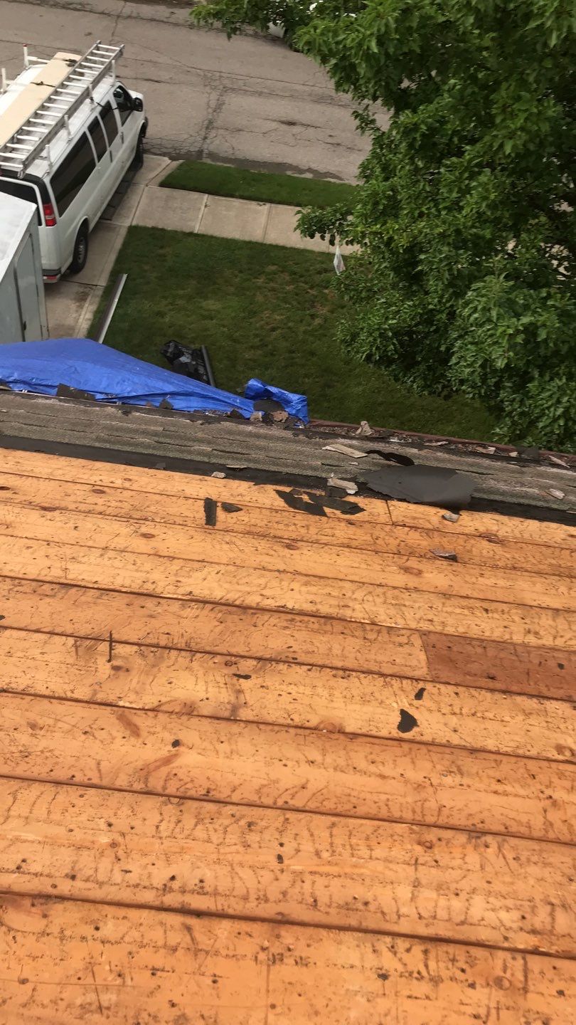 Residential Roof Replacement using Owens Corning Duration, Colonial Slate by Absolute Roofing and Construction