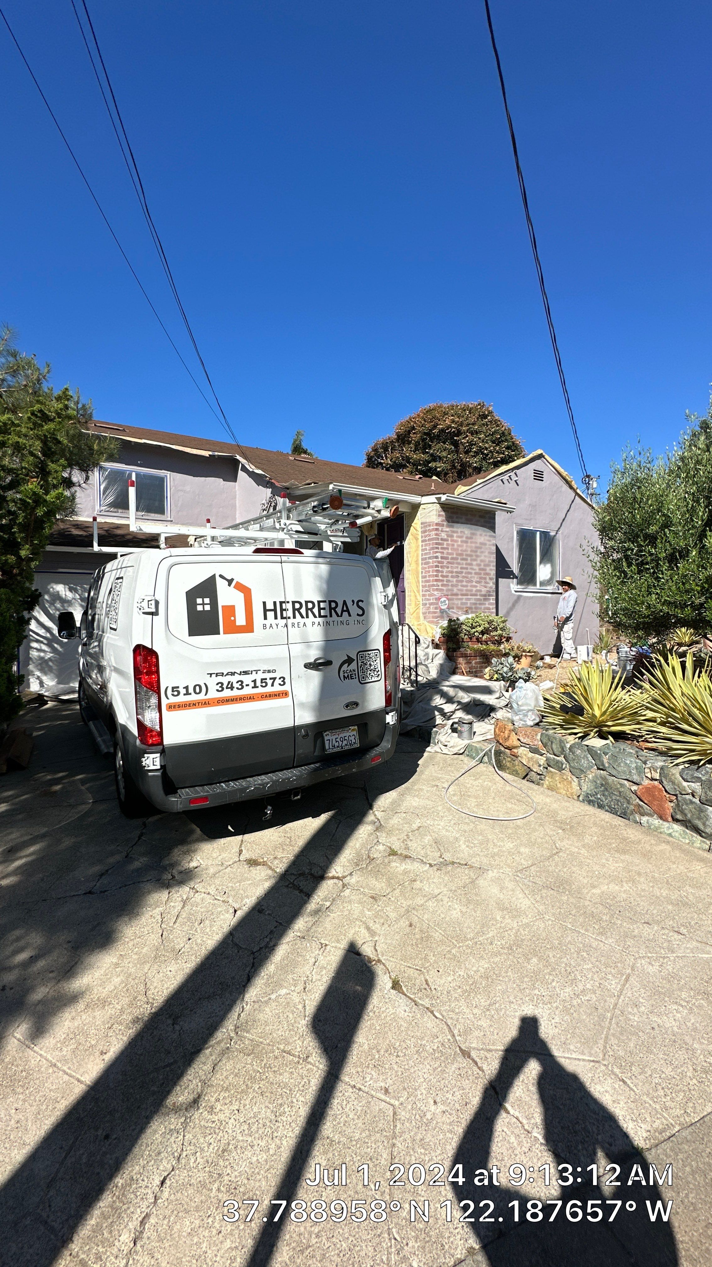 Project in Oakland by Herrera’s Bay Area Painting inc.
