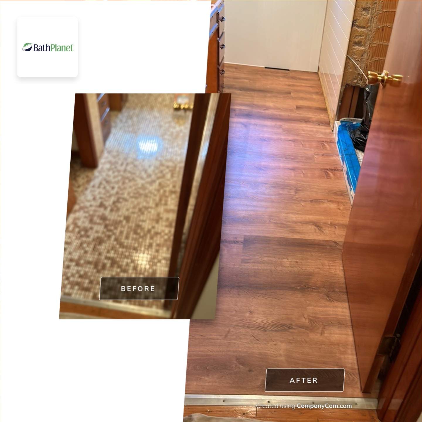 Remodel Before & After by BathPlanet SW Virginia