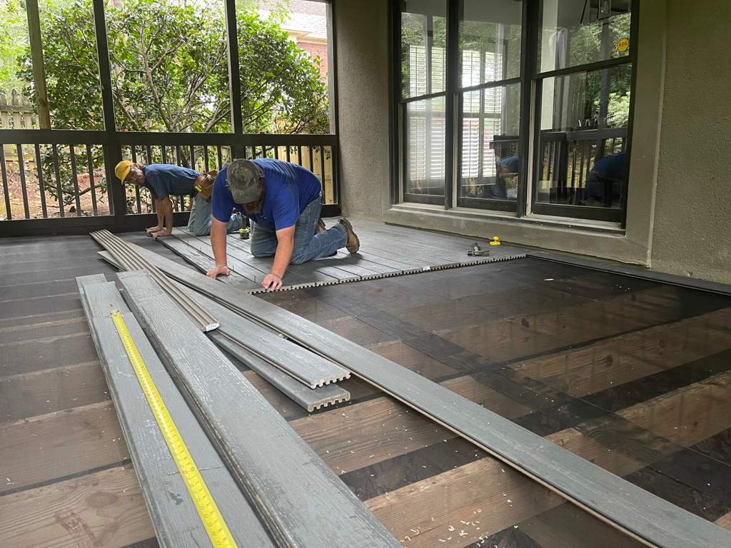 Lake Crest Porch by Pillar and Pine