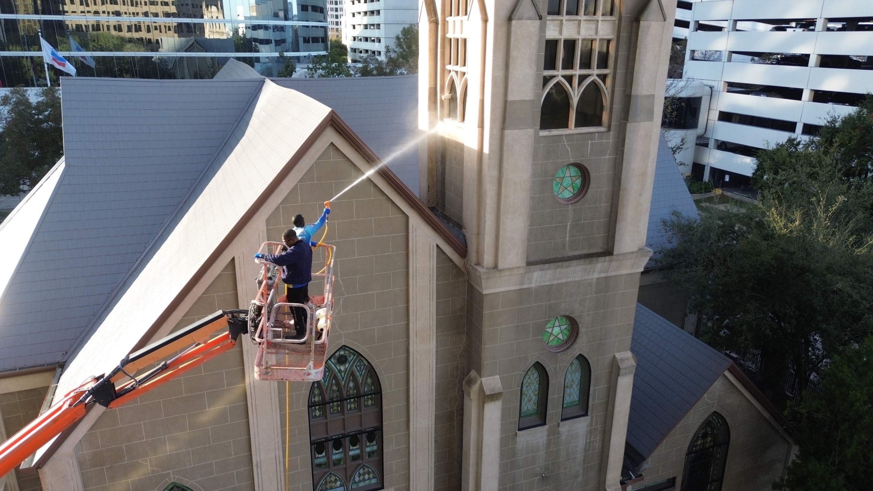 Historic Church Cleaning by Zeal Power Washing