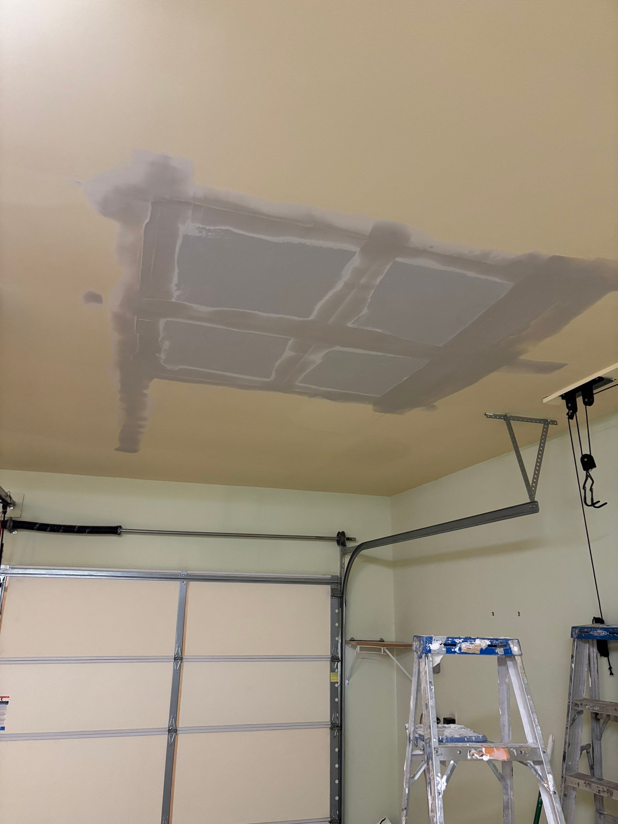 Garage Ceiling Repair & Paint by PGP Surface Solutions, LLC