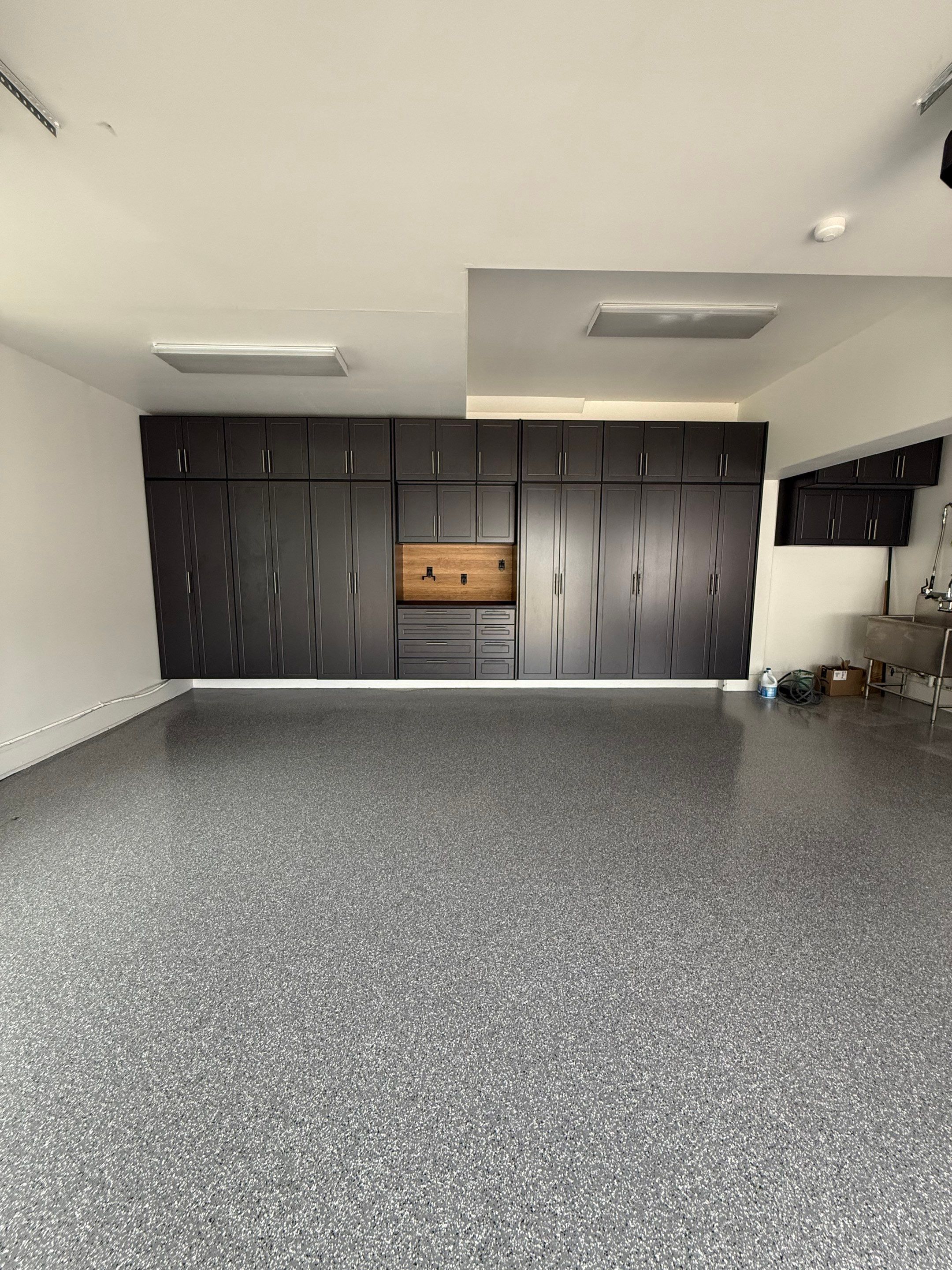 Custom Cabinet Installation in Mission Hills by Banner Garage