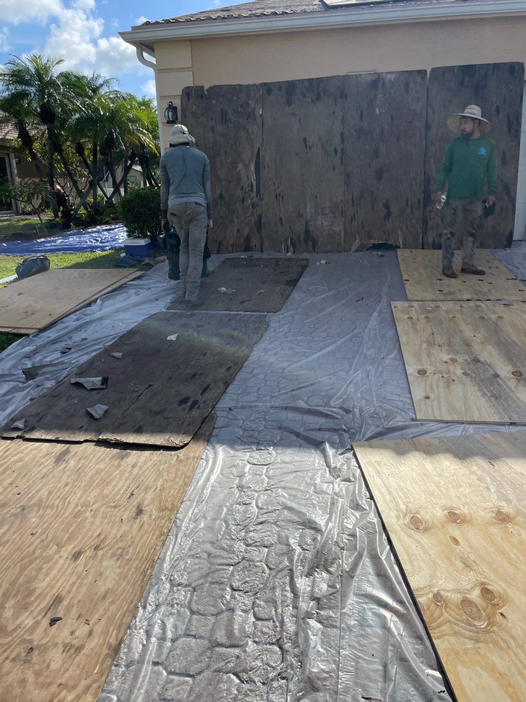 Residential Roofing Installation using Eagle Roofing Tile by BLUES BROTHERS ROOFING