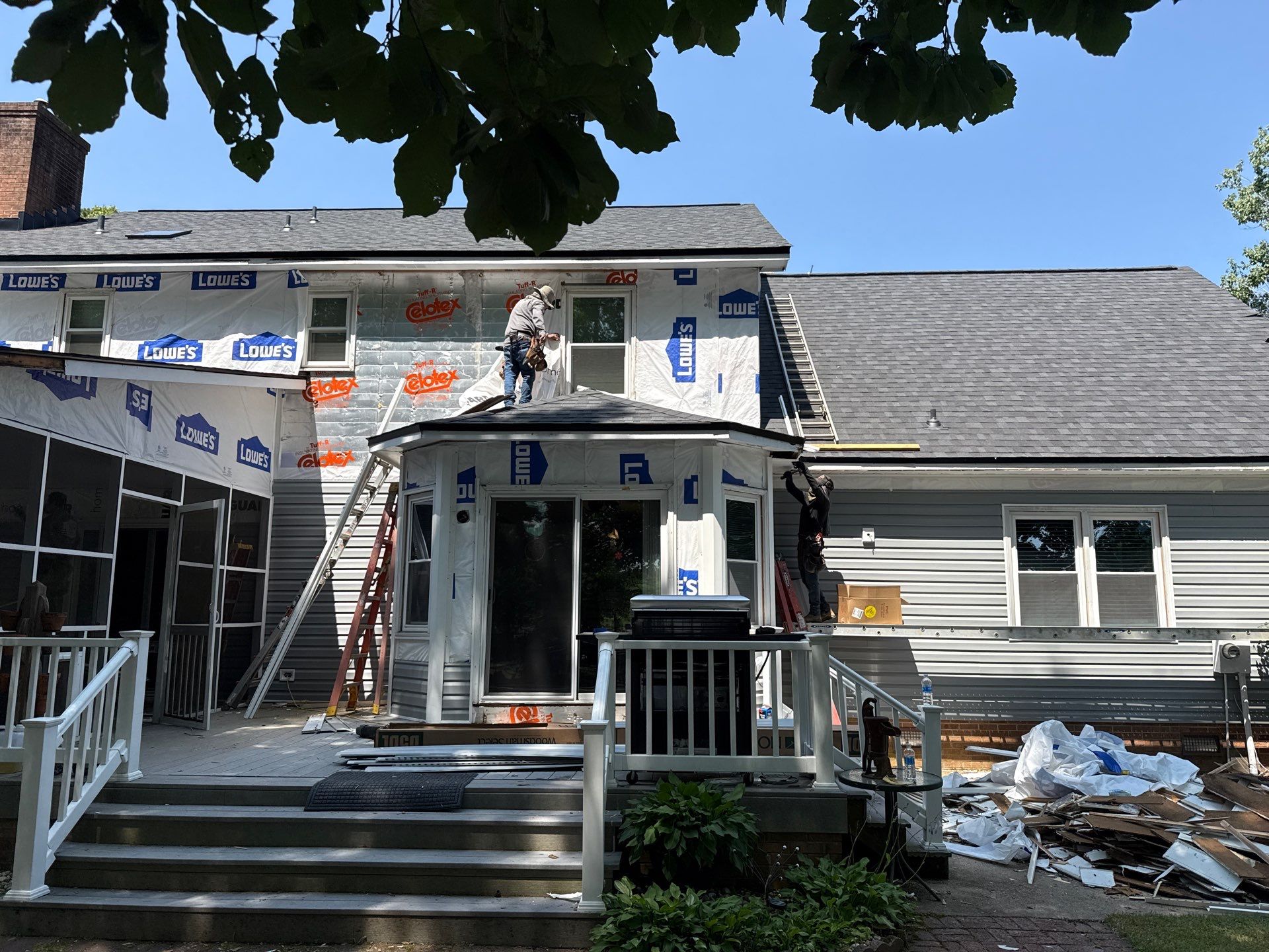 Roof Installation by Karcher Roofing & Construction