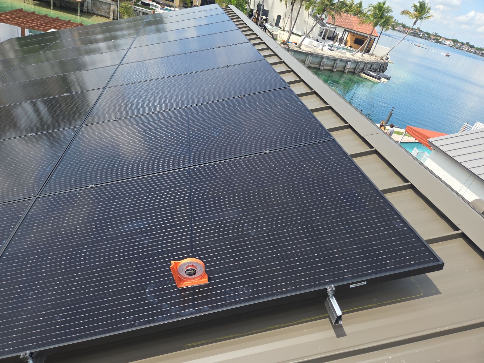 Residential Solar Energy System Installation on Standing Seam Metal Roof by Solar Dynamics, INC